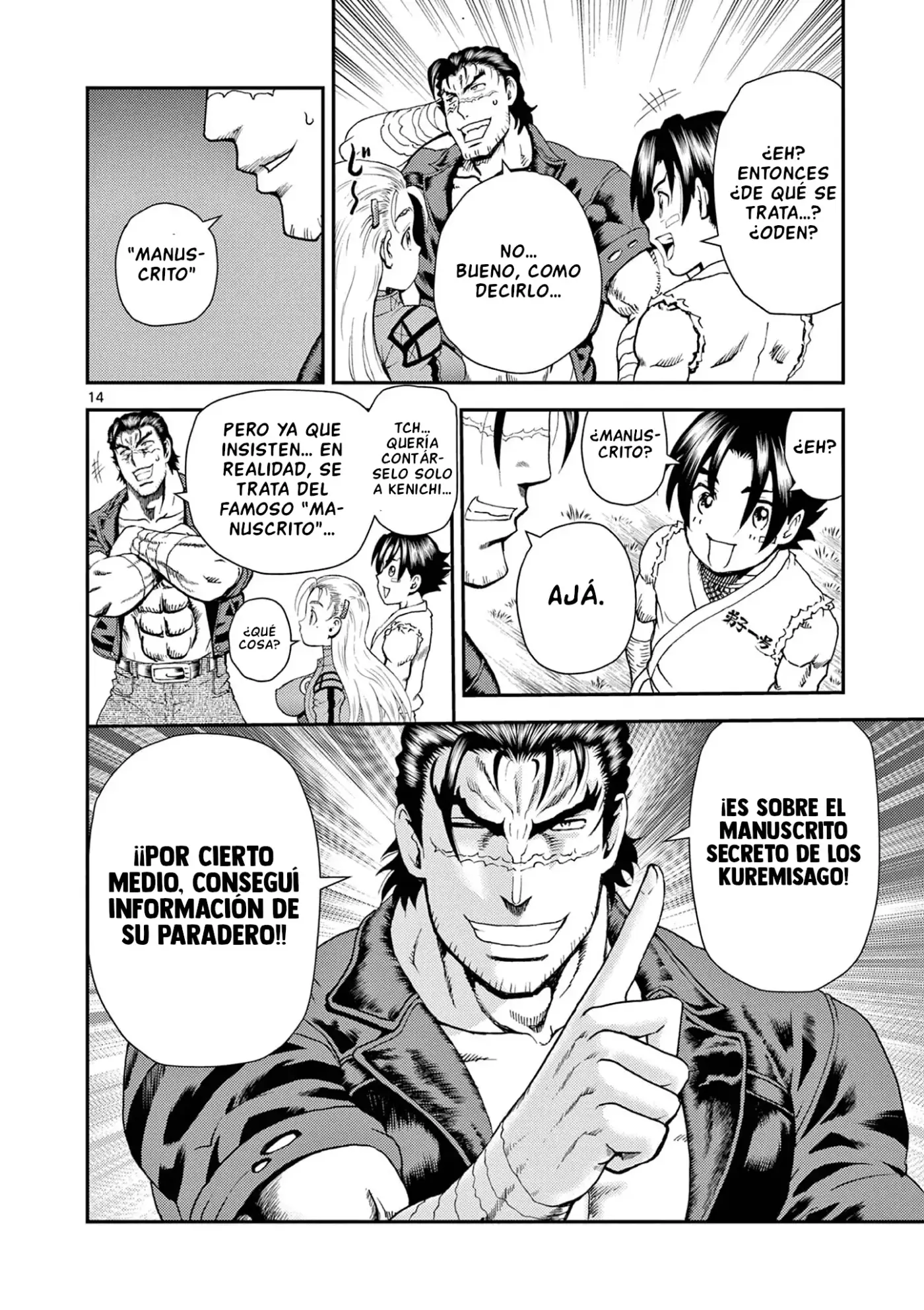 Shijou Saikyou No Deshi Kenichi 2: Tatsuji-hen - Capítulo 7 - Página 14 - LectorTMOo