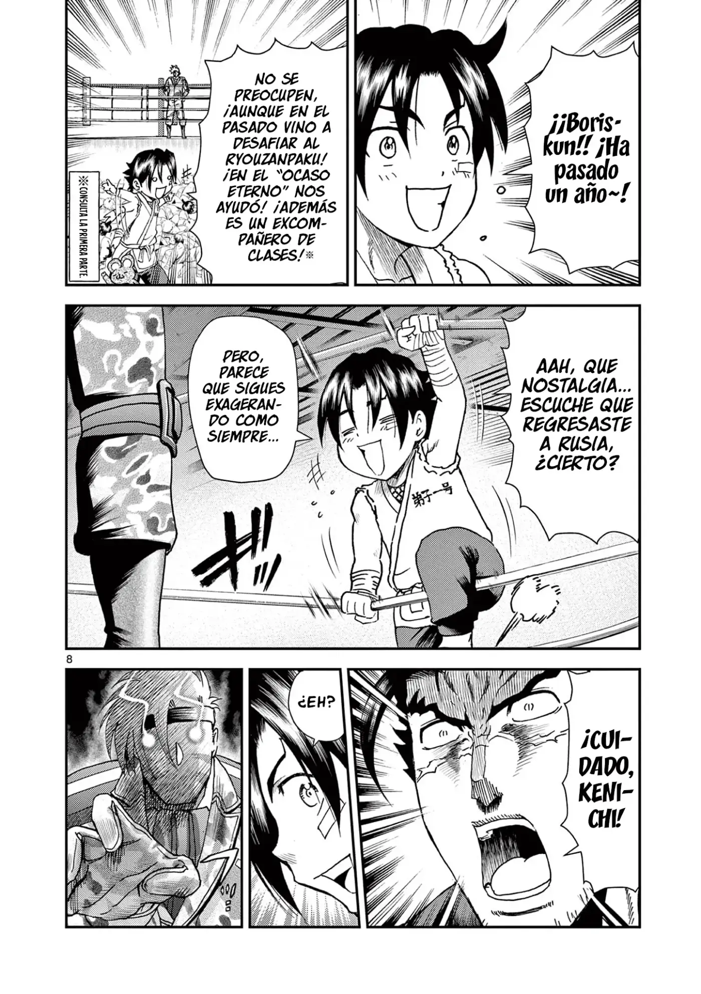 Shijou Saikyou No Deshi Kenichi 2: Tatsuji-hen - Capítulo 8 - Página 8 - LectorTMOo