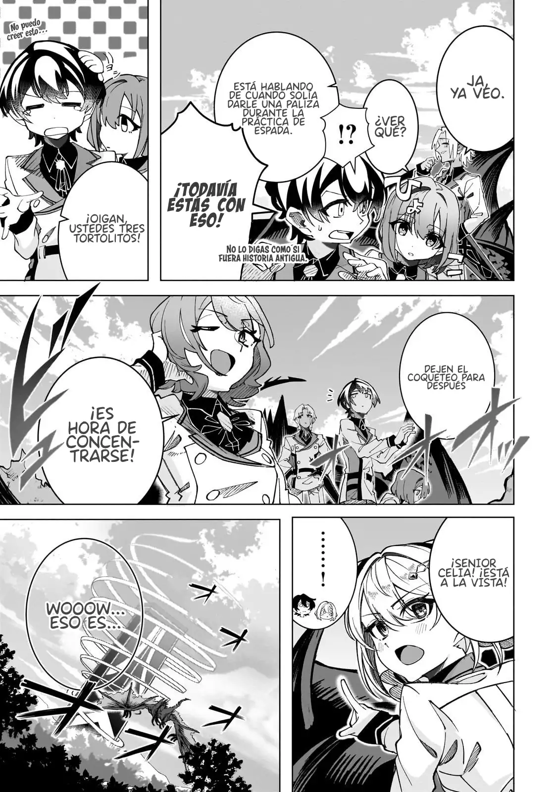 SHIN NO JITSURYOKU WO KAKUSHITEIRU TO OMOWARETERU SEIREISHI, JITSU WA ITSUMO MECCHA HONKI DE TATAKAT - Capítulo 3.2 - Página 3 - LectorTMOo