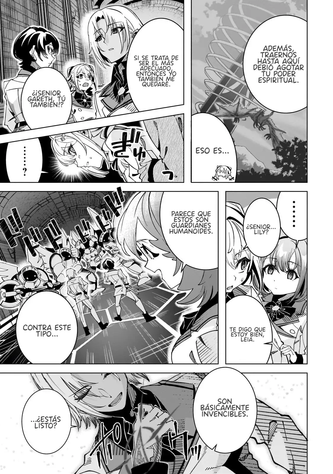 SHIN NO JITSURYOKU WO KAKUSHITEIRU TO OMOWARETERU SEIREISHI, JITSU WA ITSUMO MECCHA HONKI DE TATAKAT - Capítulo 3.2 - Página 11 - LectorTMOo
