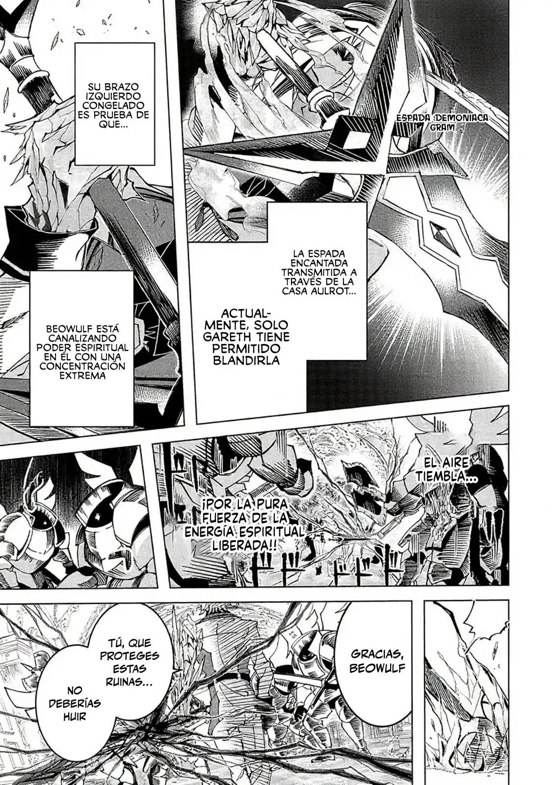 SHIN NO JITSURYOKU WO KAKUSHITEIRU TO OMOWARETERU SEIREISHI, JITSU WA ITSUMO MECCHA HONKI DE TATAKAT - Capítulo 4.2 - Página 5 - LectorTMOo
