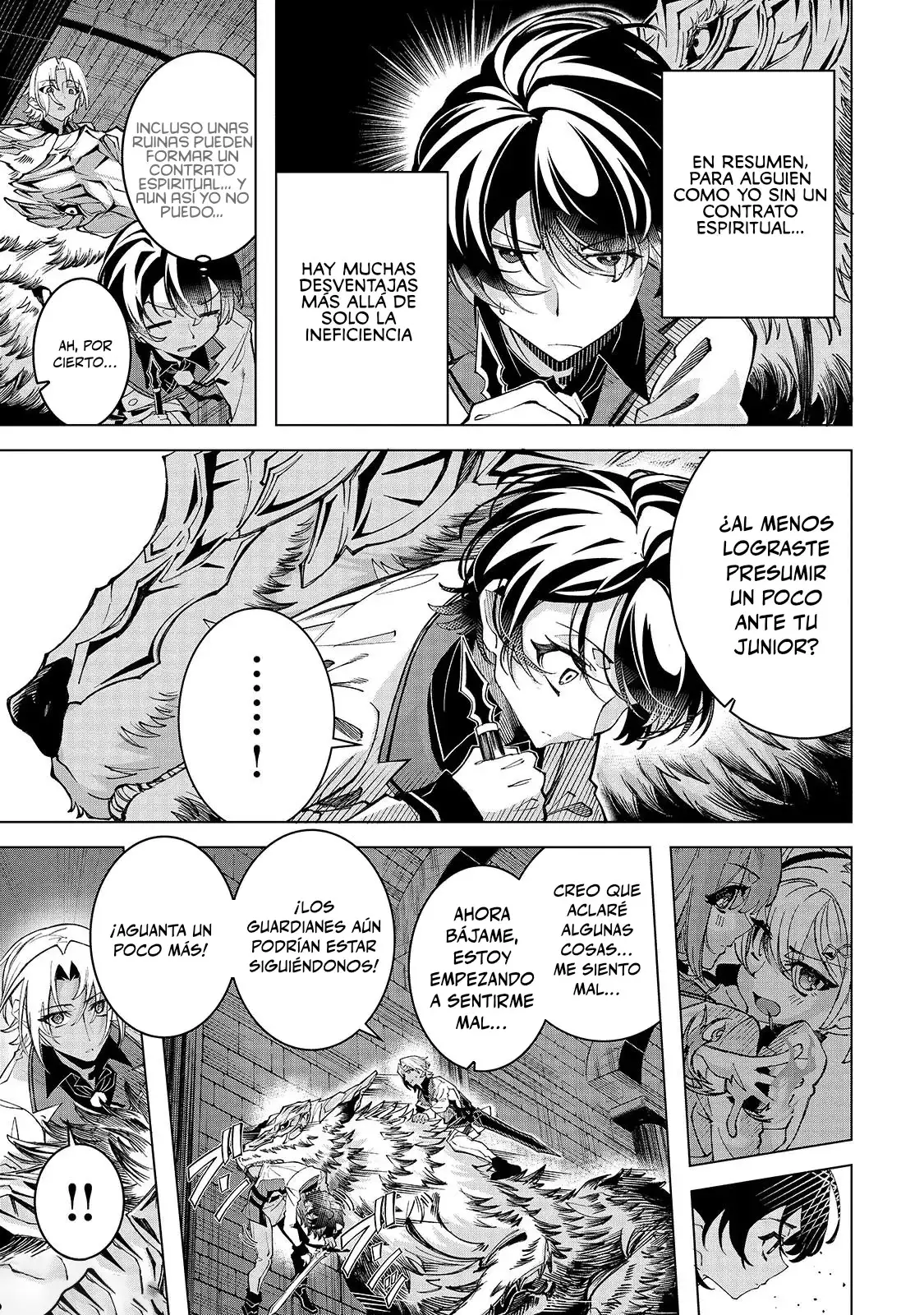 SHIN NO JITSURYOKU WO KAKUSHITEIRU TO OMOWARETERU SEIREISHI, JITSU WA ITSUMO MECCHA HONKI DE TATAKAT - Capítulo 4.2 - Página 10 - LectorTMOo