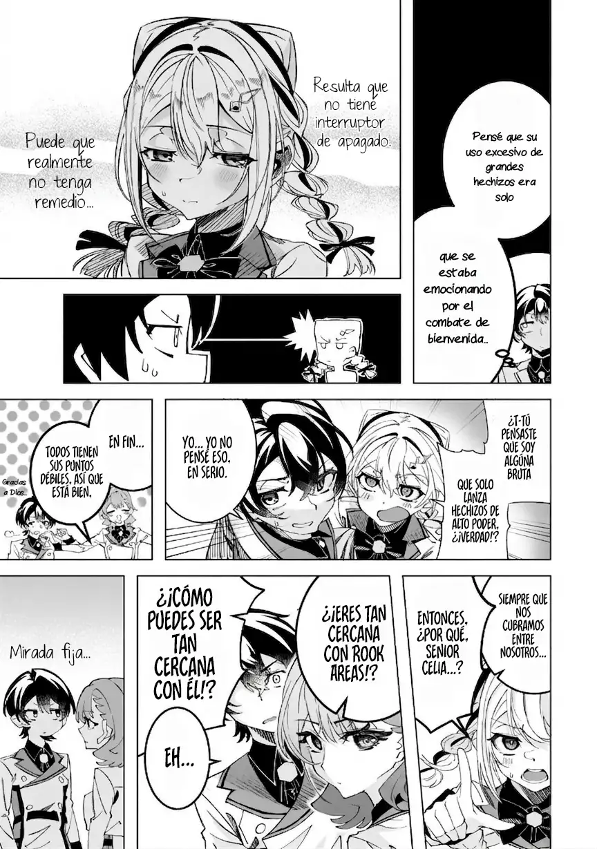SHIN NO JITSURYOKU WO KAKUSHITEIRU TO OMOWARETERU SEIREISHI, JITSU WA ITSUMO MECCHA HONKI DE TATAKAT - Capítulo 5.1 - Página 14 - LectorTMOo