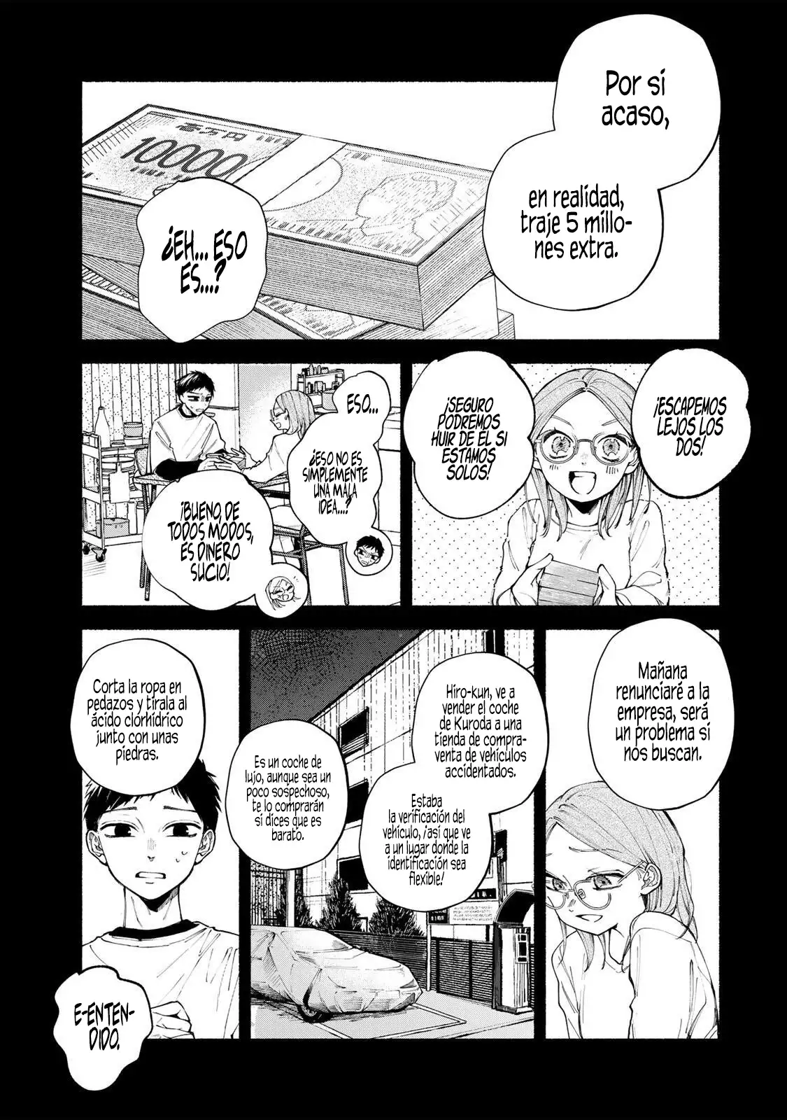 Shiratori Unko tiene 31 trazos capítulo 14 página 7