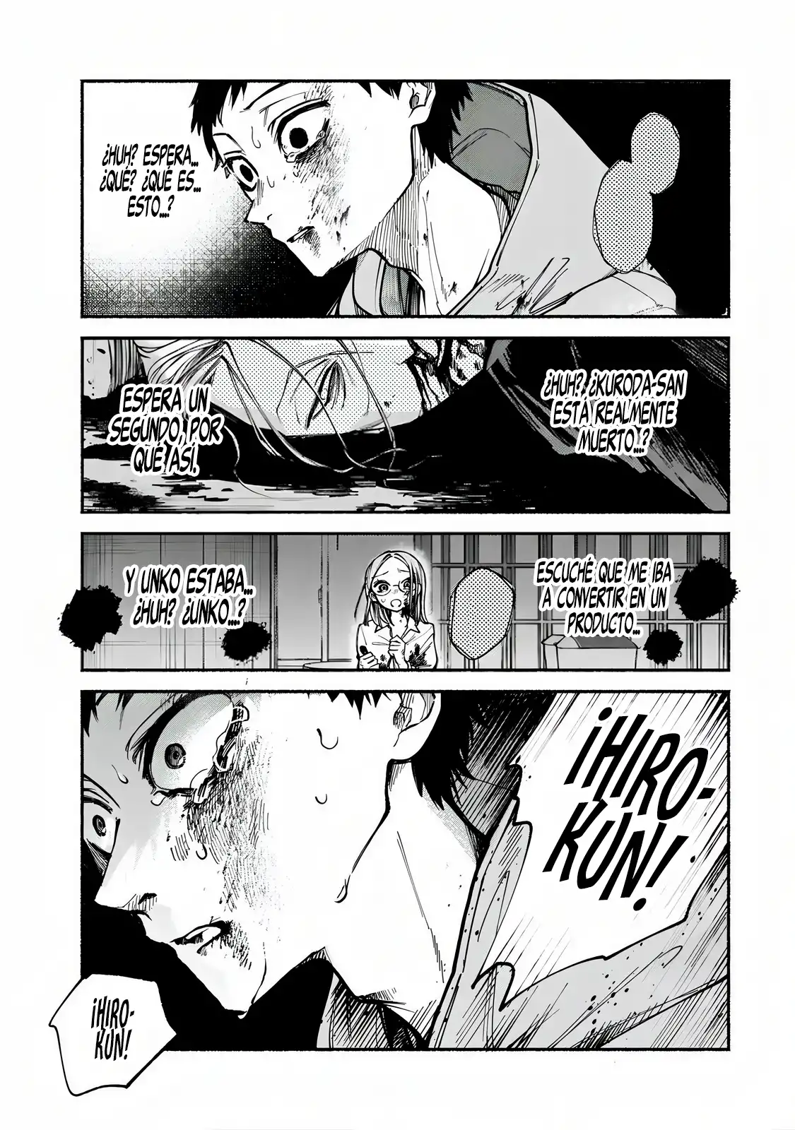Shiratori Unko tiene 31 trazos capítulo 2 página 4