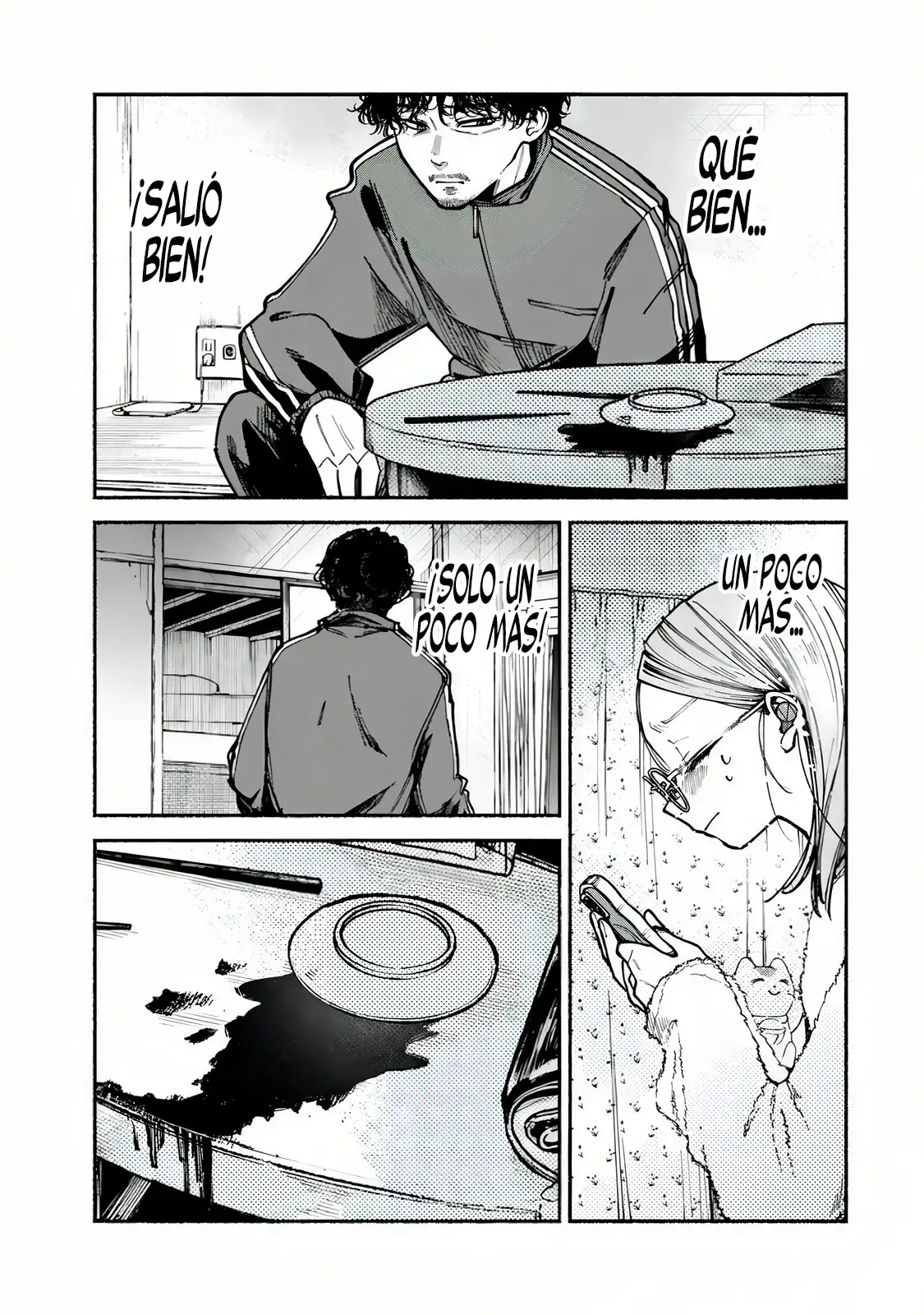 Shiratori Unko tiene 31 trazos capítulo 3 página 14