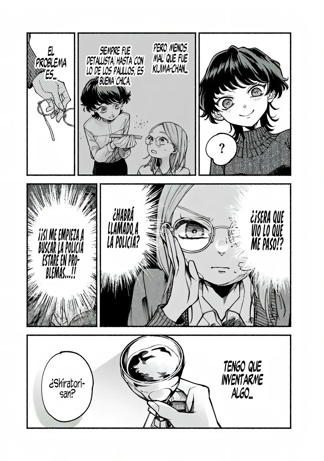 Shiratori Unko tiene 31 trazos capítulo 7 página 5