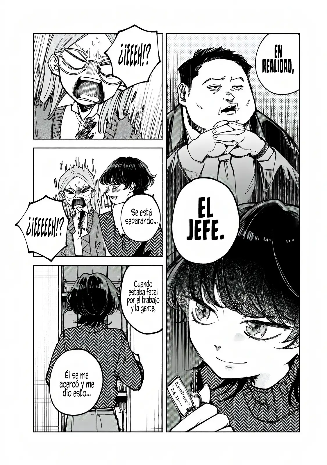 Shiratori Unko tiene 31 trazos capítulo 7 página 14