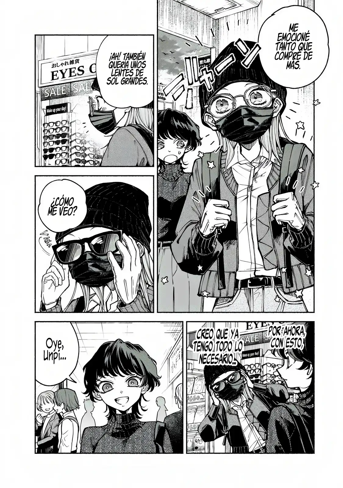 Shiratori Unko tiene 31 trazos capítulo 8 página 6