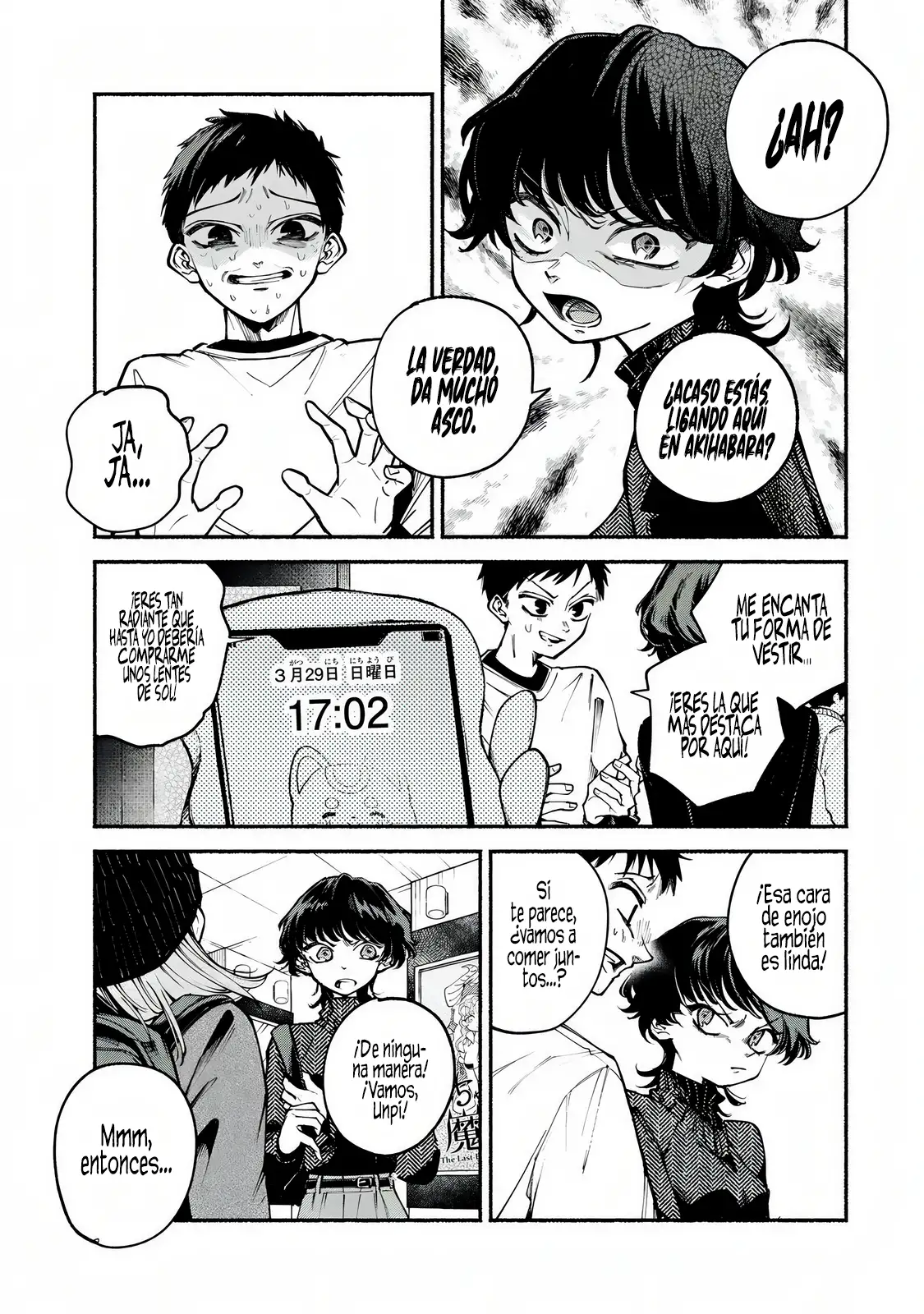 Shiratori Unko tiene 31 trazos capítulo 8 página 10