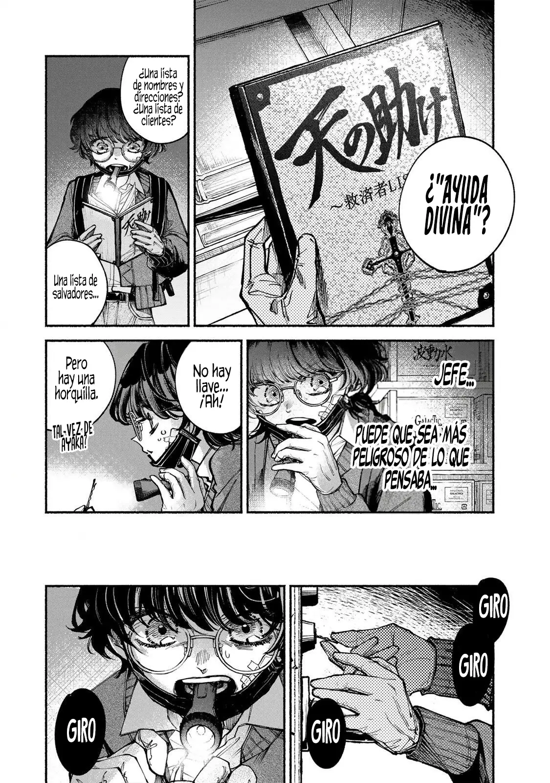 Shiratori Unko tiene 31 trazos capítulo 9 página 7