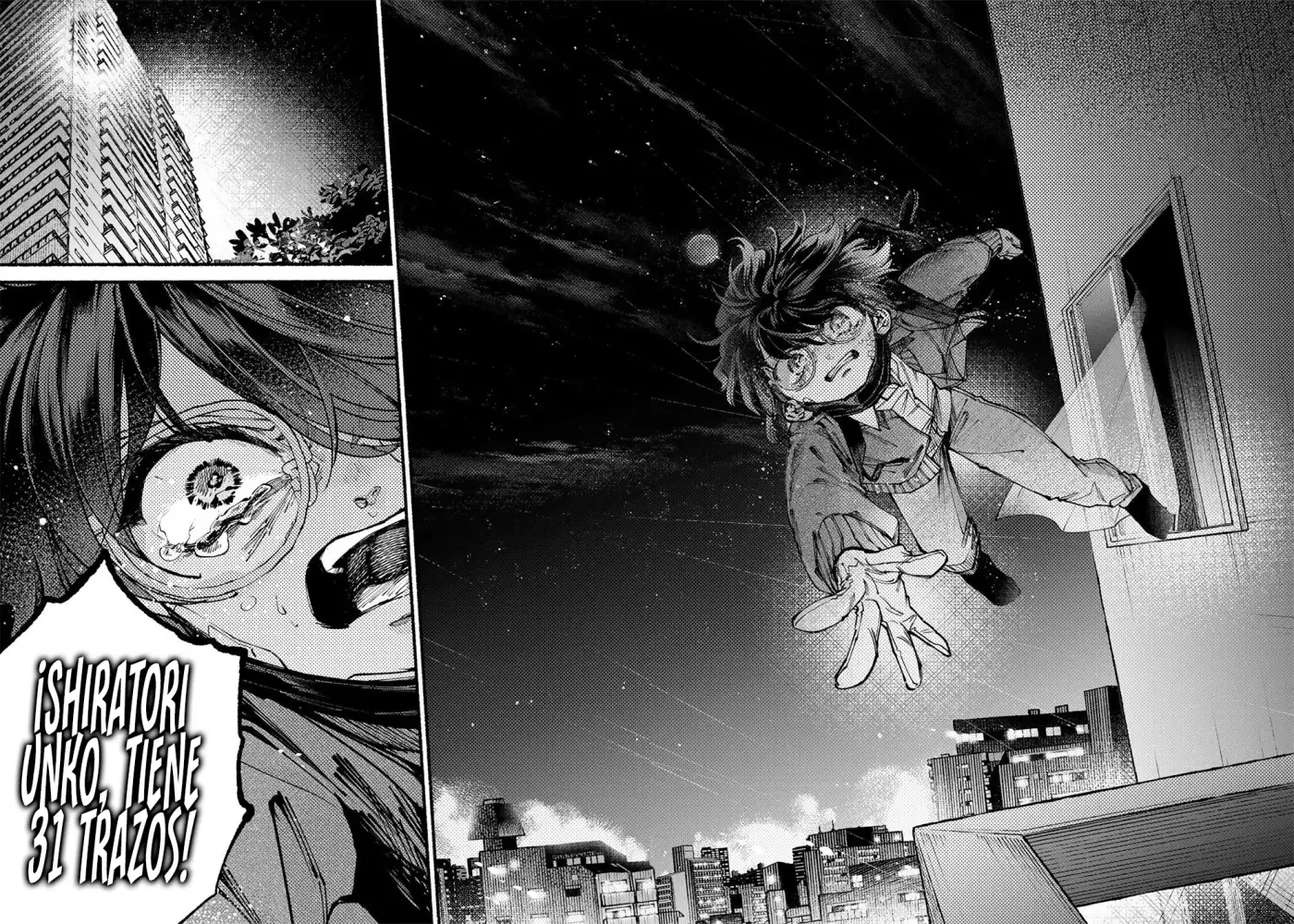 Shiratori Unko tiene 31 trazos capítulo 9 página 13