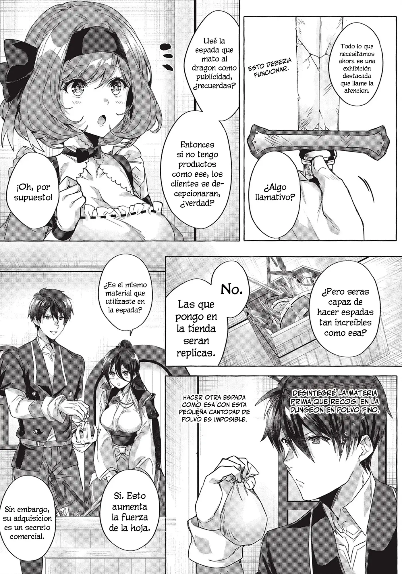 [Shuufuku] Sukiru ga Bannou Chiito-ka Shitanode, Buki-ya demo Hirakou ka to Omoimasu - Capítulo 3 - Página 5 - LectorTMOo
