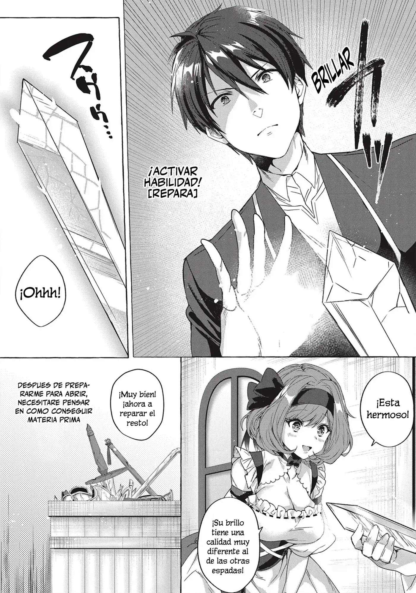 [Shuufuku] Sukiru ga Bannou Chiito-ka Shitanode, Buki-ya demo Hirakou ka to Omoimasu - Capítulo 3 - Página 6 - LectorTMOo