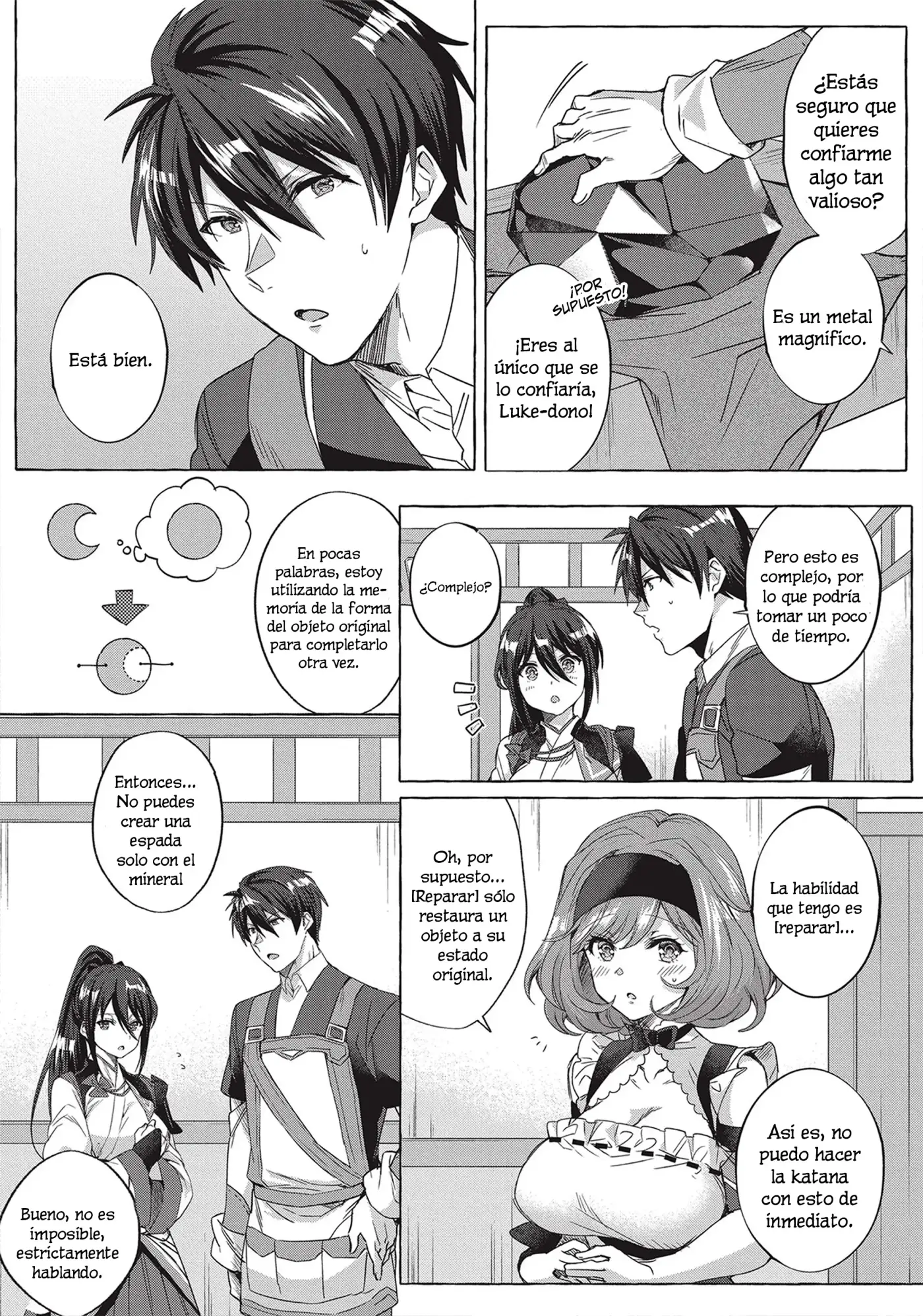 [Shuufuku] Sukiru ga Bannou Chiito-ka Shitanode, Buki-ya demo Hirakou ka to Omoimasu - Capítulo 4 - Página 13 - LectorTMOo