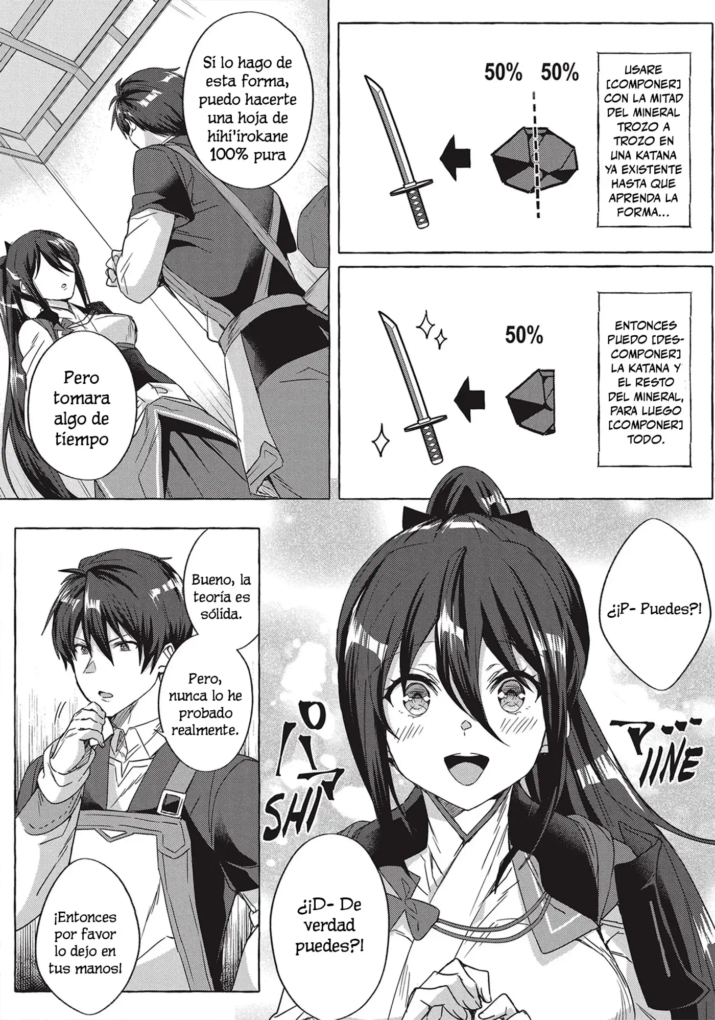[Shuufuku] Sukiru ga Bannou Chiito-ka Shitanode, Buki-ya demo Hirakou ka to Omoimasu - Capítulo 4 - Página 14 - LectorTMOo