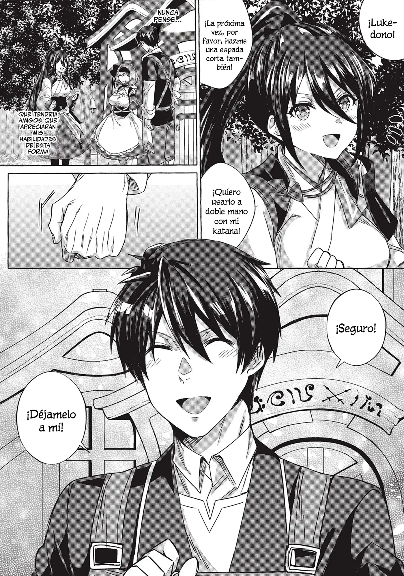 [Shuufuku] Sukiru ga Bannou Chiito-ka Shitanode, Buki-ya demo Hirakou ka to Omoimasu - Capítulo 4 - Página 22 - LectorTMOo