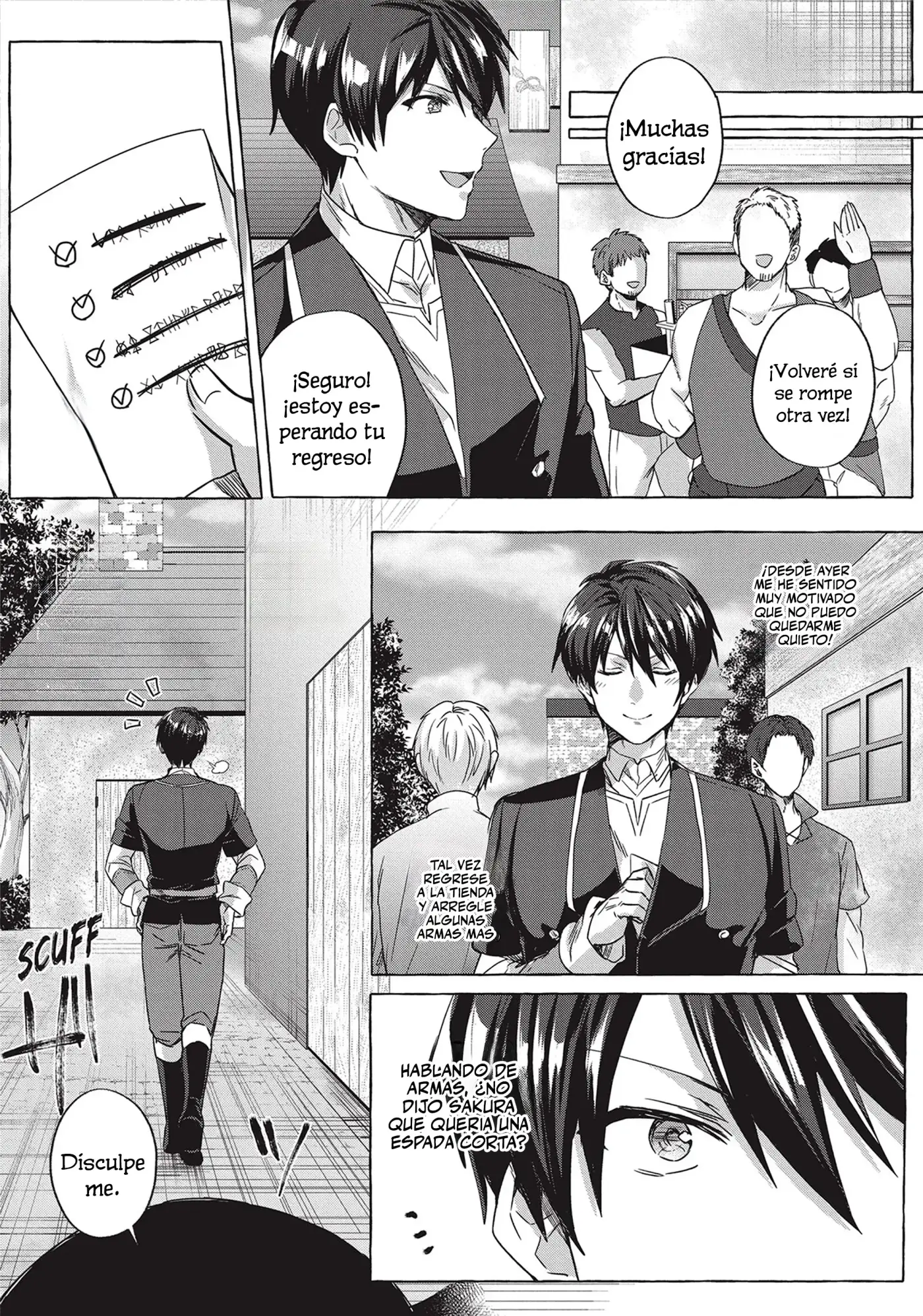 [Shuufuku] Sukiru ga Bannou Chiito-ka Shitanode, Buki-ya demo Hirakou ka to Omoimasu - Capítulo 4 - Página 23 - LectorTMOo