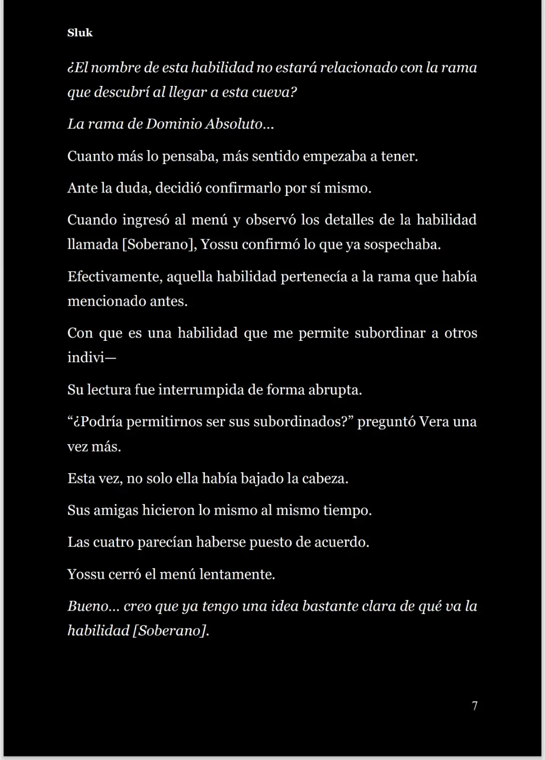 Orubisu no Shison naru Shihaisha (Novela) - Capítulo 33 - Página 8 - LectorTMOo