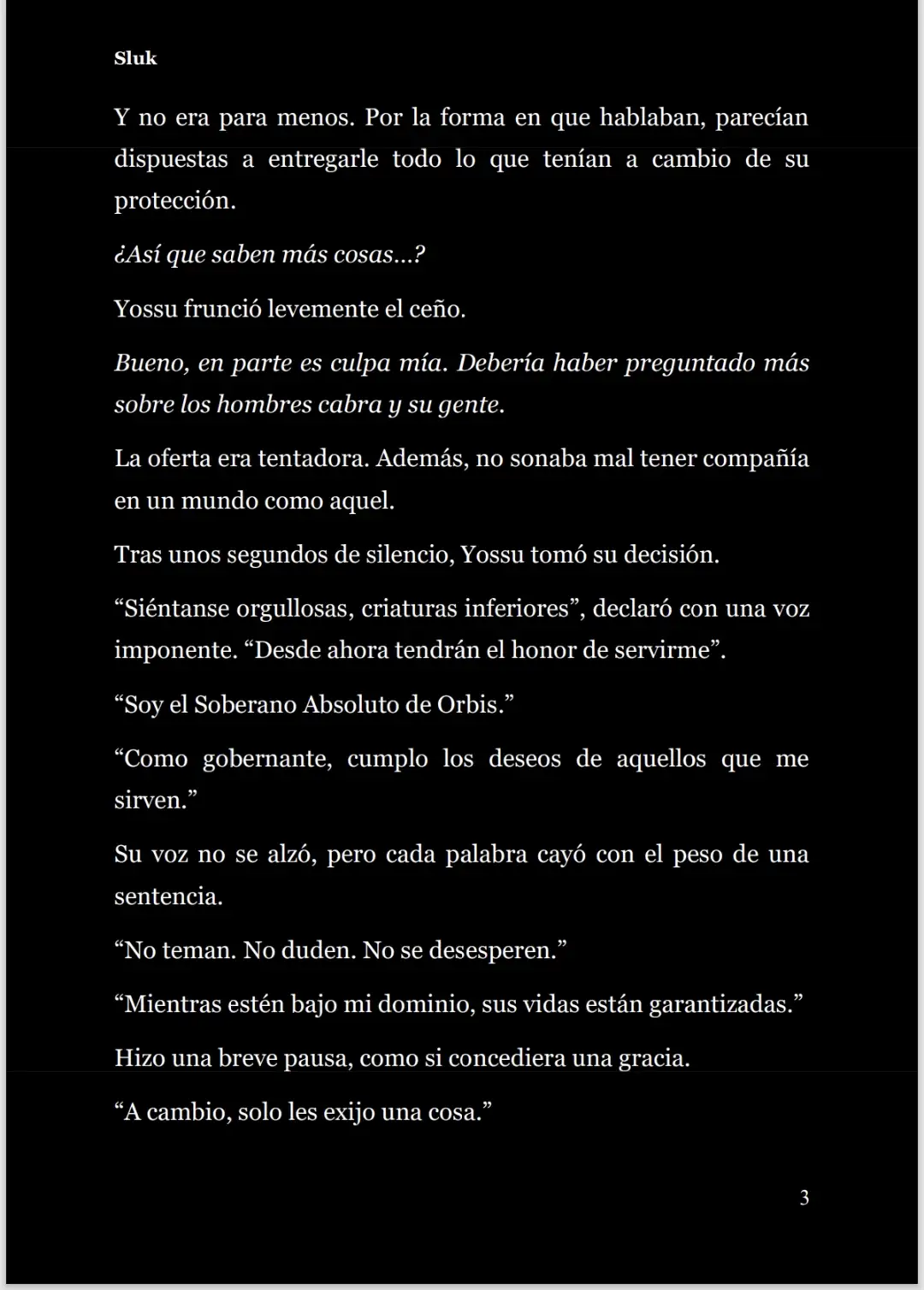 Orubisu no Shison naru Shihaisha (Novela) - Capítulo 34 - Página 4 - LectorTMOo
