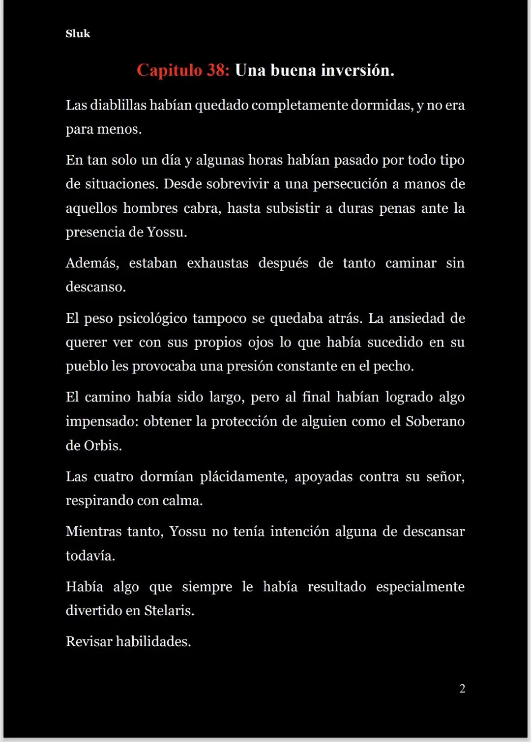 Orubisu no Shison naru Shihaisha (Novela) - Capítulo 38 - Página 3 - LectorTMOo