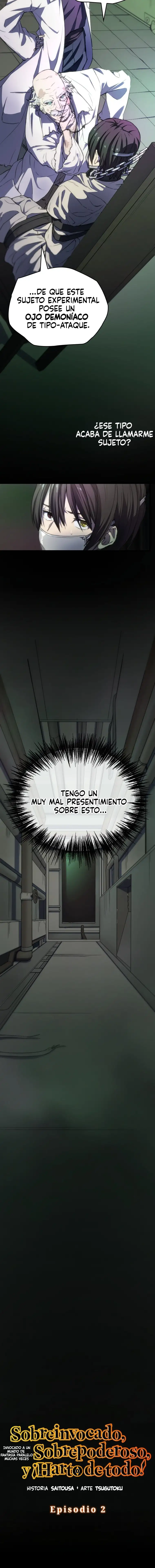 ¡Sobre Invocado, superpoderoso y harto de todo! capítulo 2 página 4