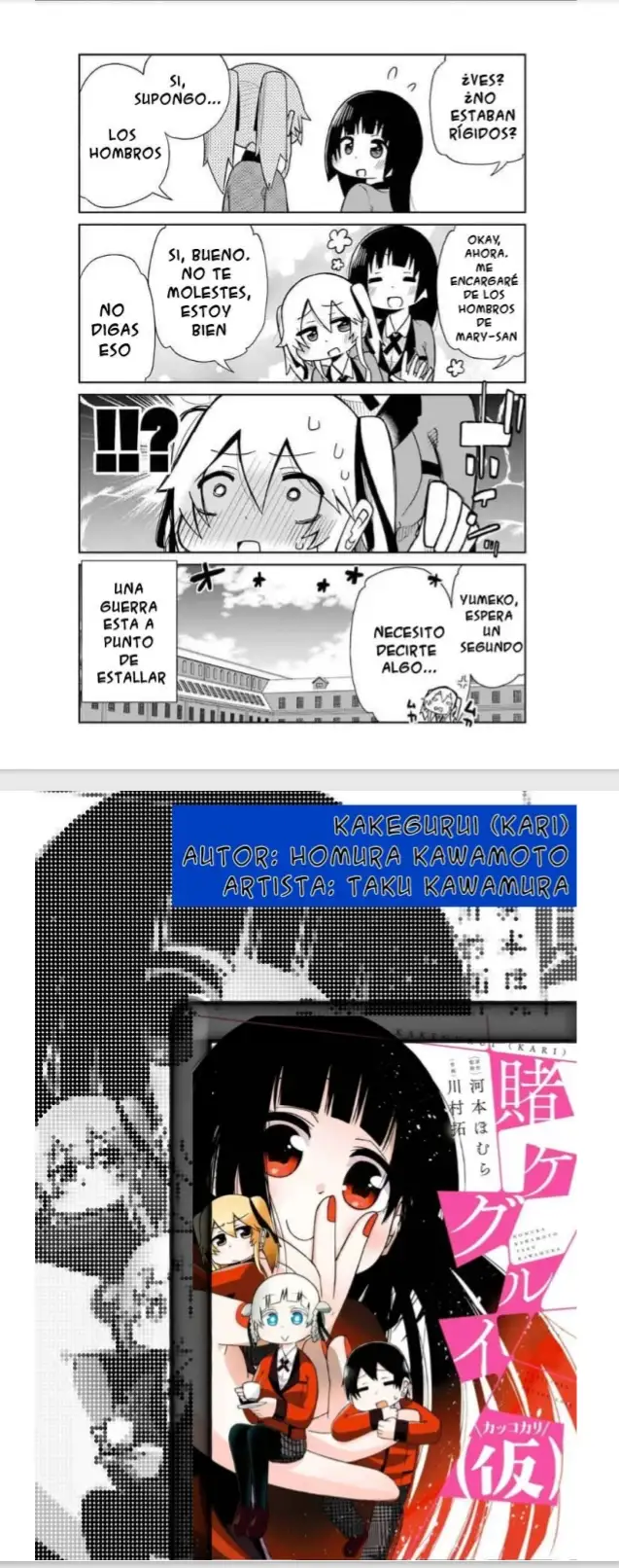 spin-off de kakegurui kari - Capítulo 4 - Página 6 - LectorTMOo