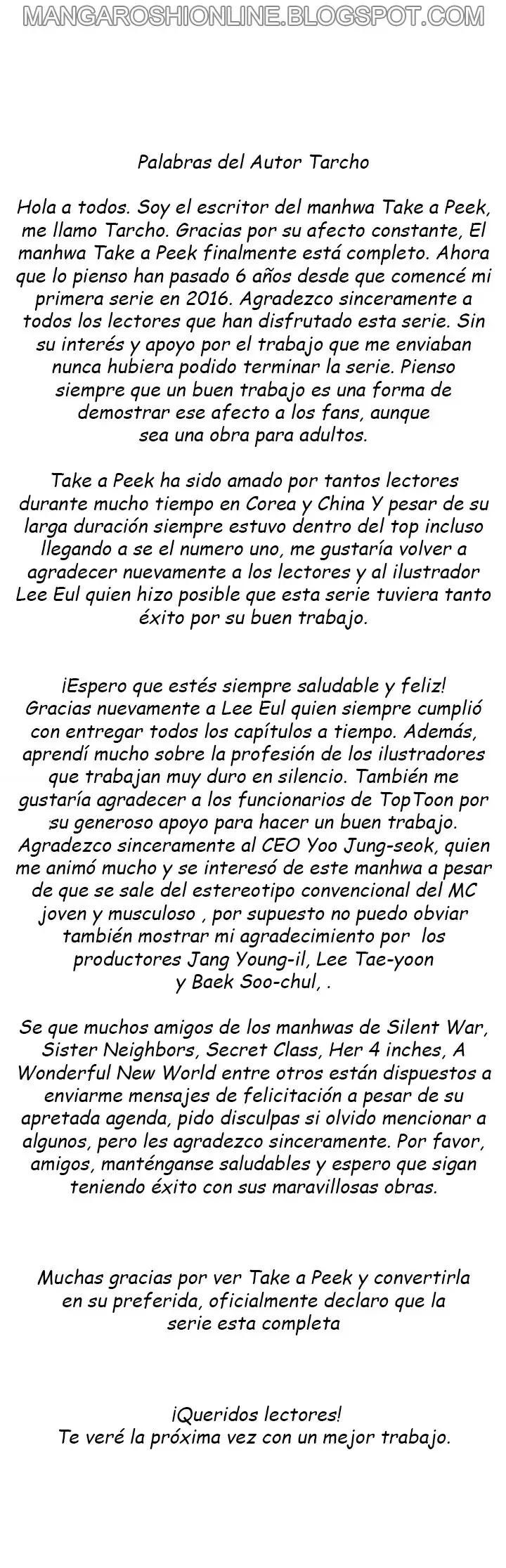 Take a Peek - Capítulo 217 - Página 29 - LectorTMOo