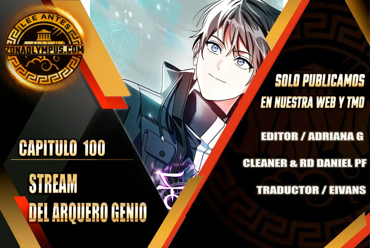 Stream del Arquero Genio capítulo 100 página 1