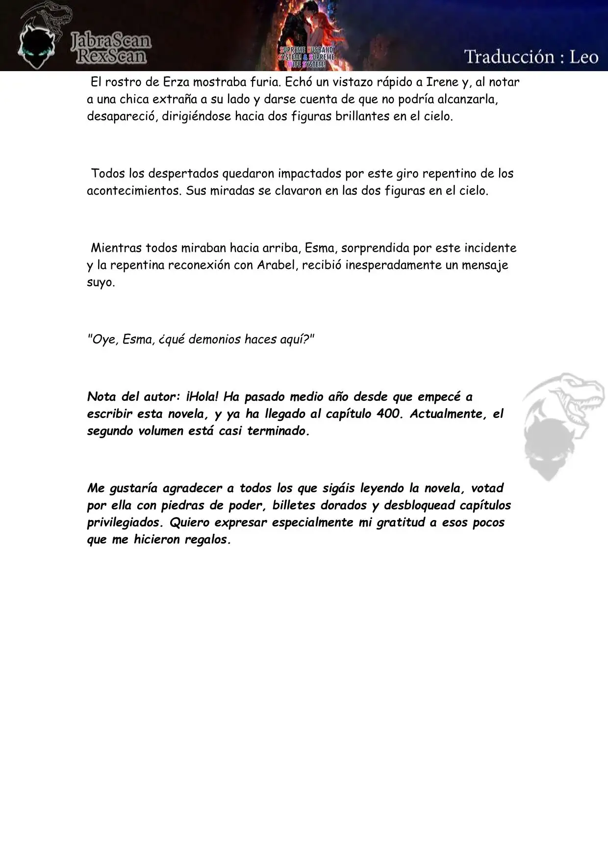Supreme Husband System! & Supreme Wife System! (Novela) - Capítulo 400 - Página 8 - LectorTMOo