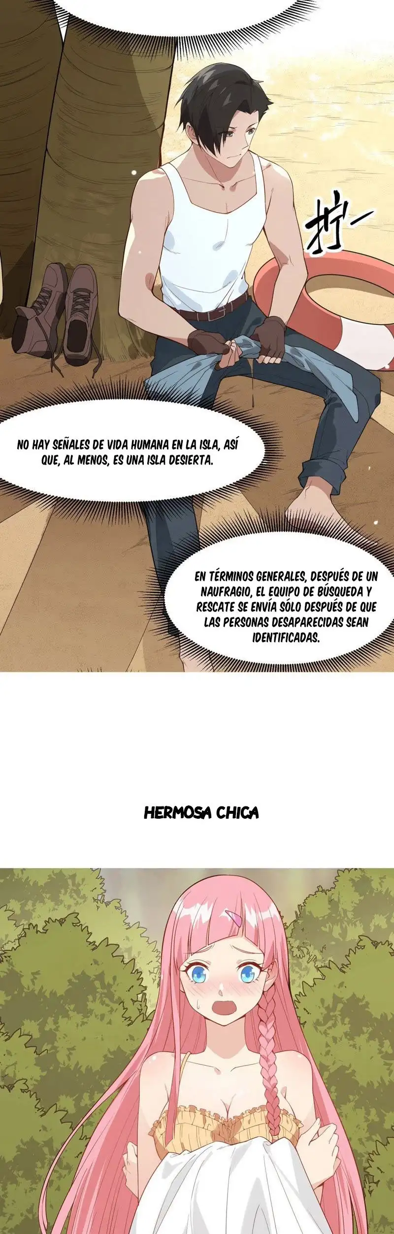 Survive On A Deserted Island With Beautiful Girls - Capítulo 0.5 - Página 7 - LectorTMOo