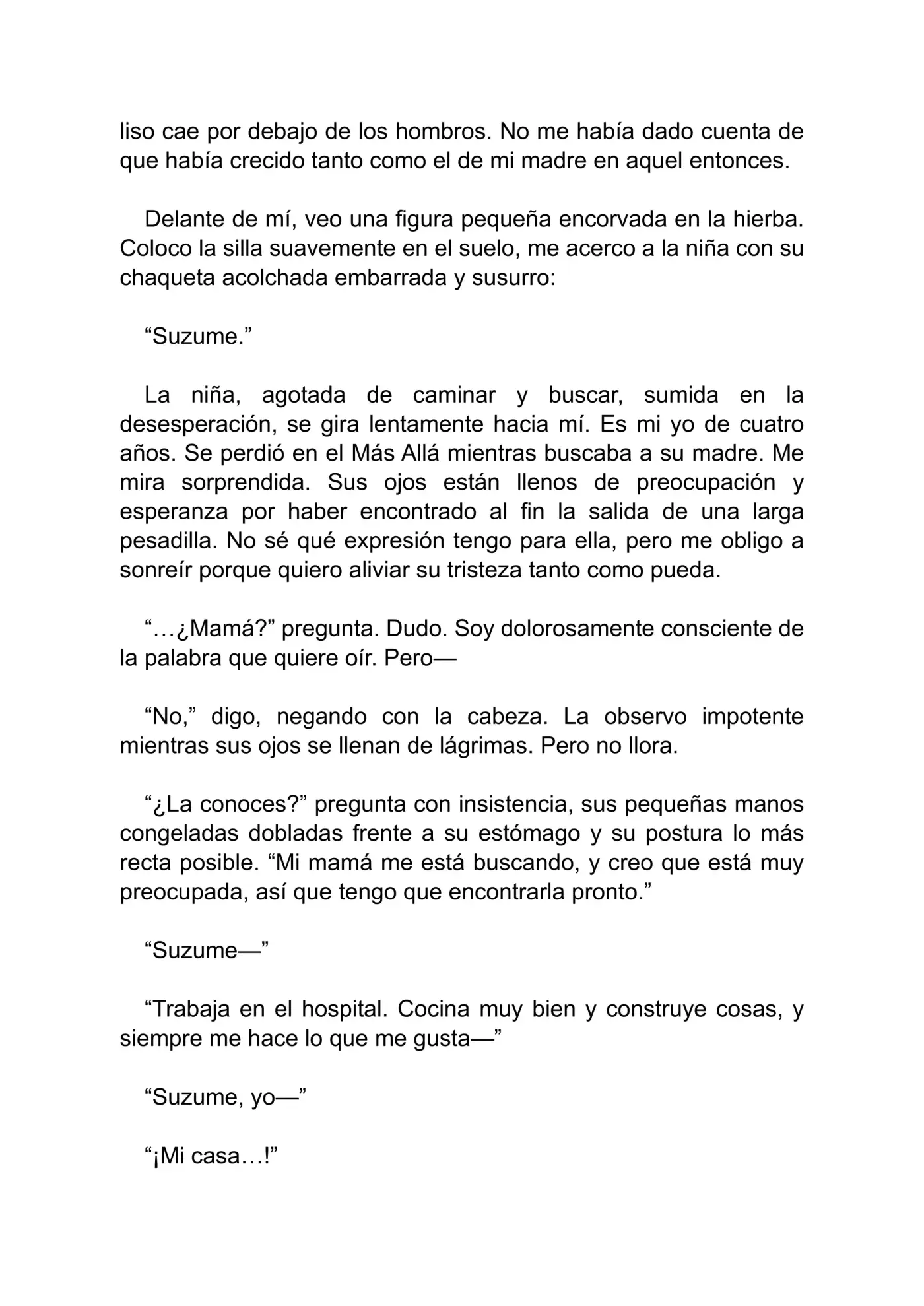 Suzume (Novela) - Capítulo 6.03 - Página 4 - LectorTMOo