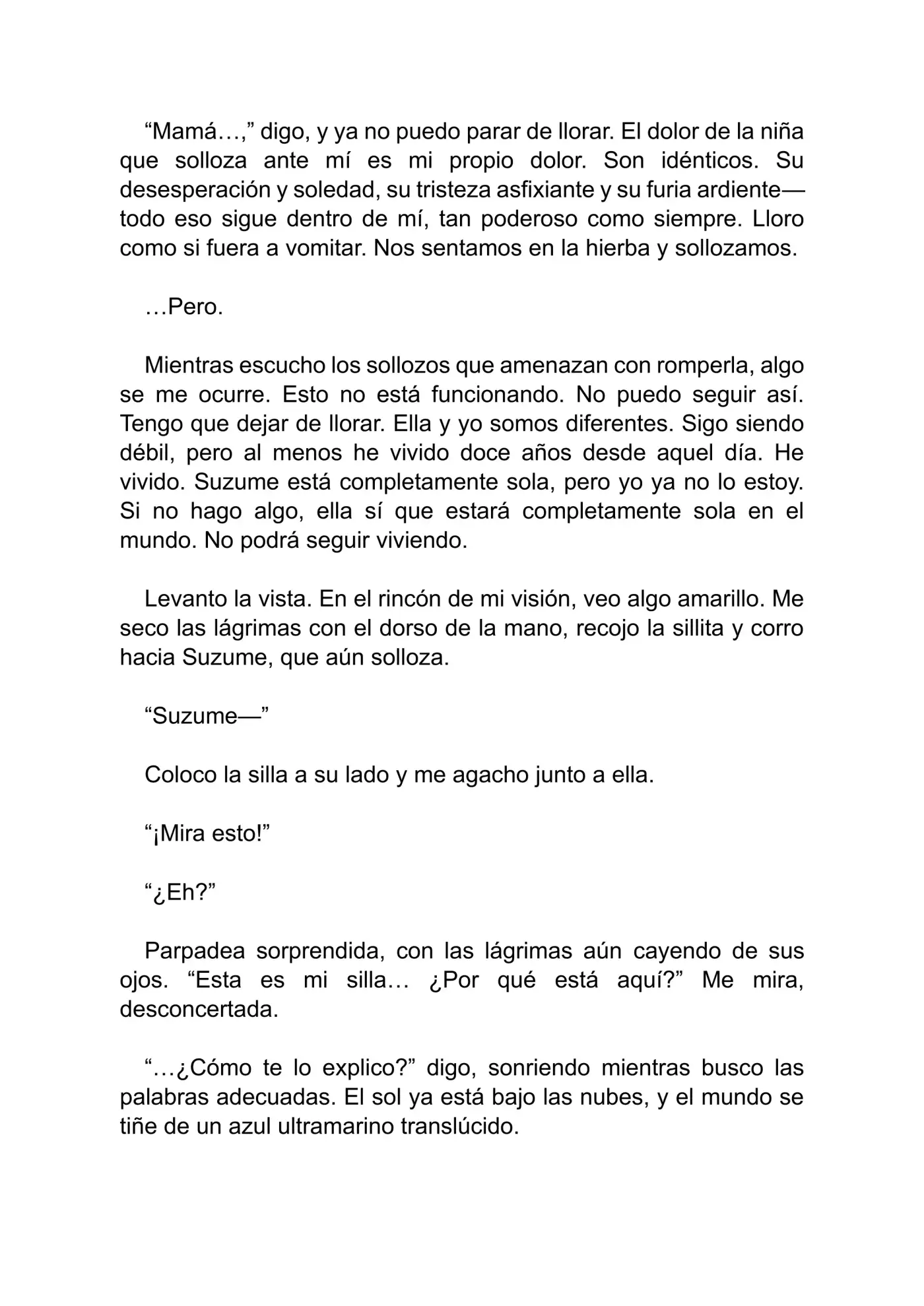 Suzume (Novela) - Capítulo 6.03 - Página 6 - LectorTMOo