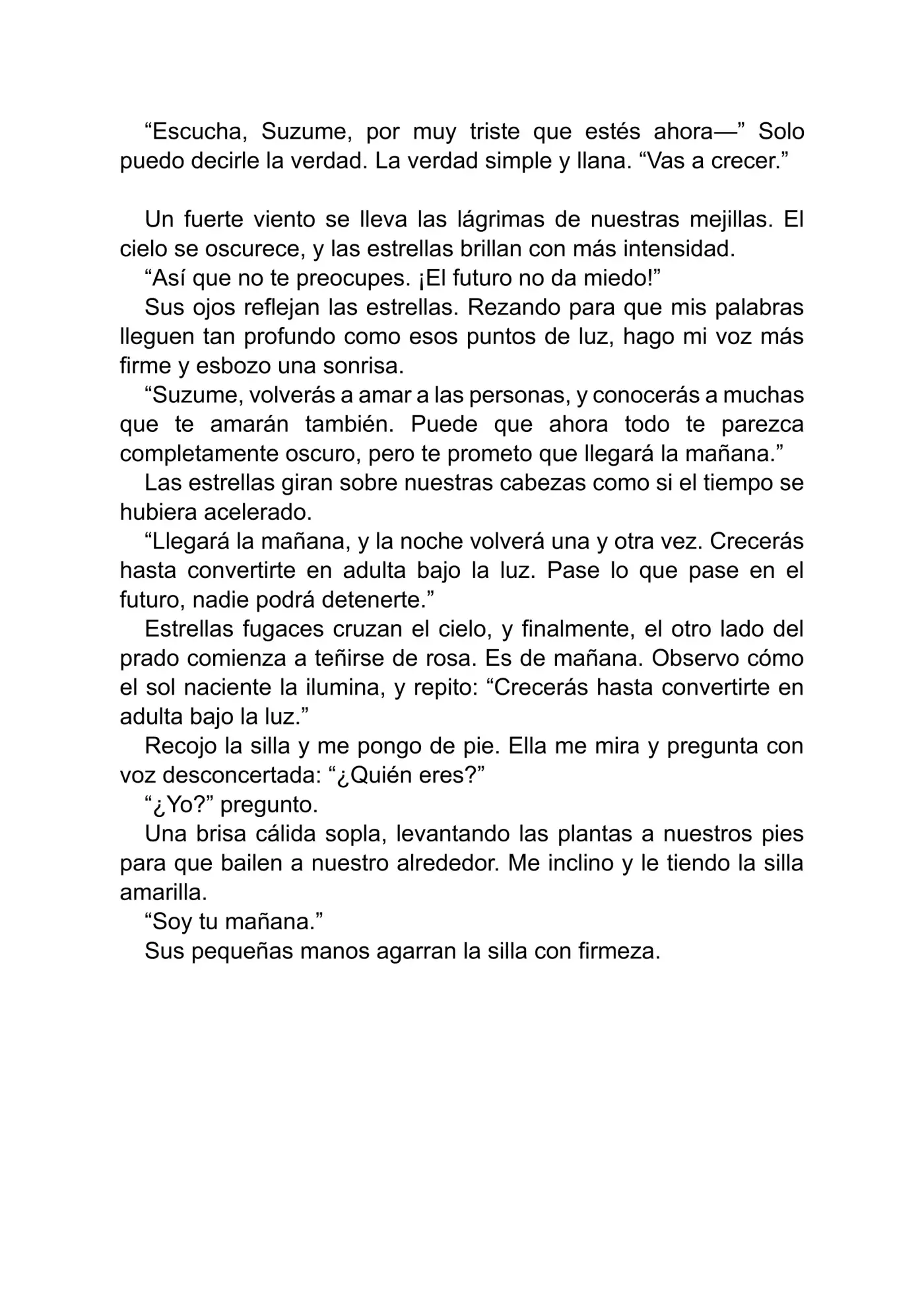 Suzume (Novela) - Capítulo 6.03 - Página 7 - LectorTMOo