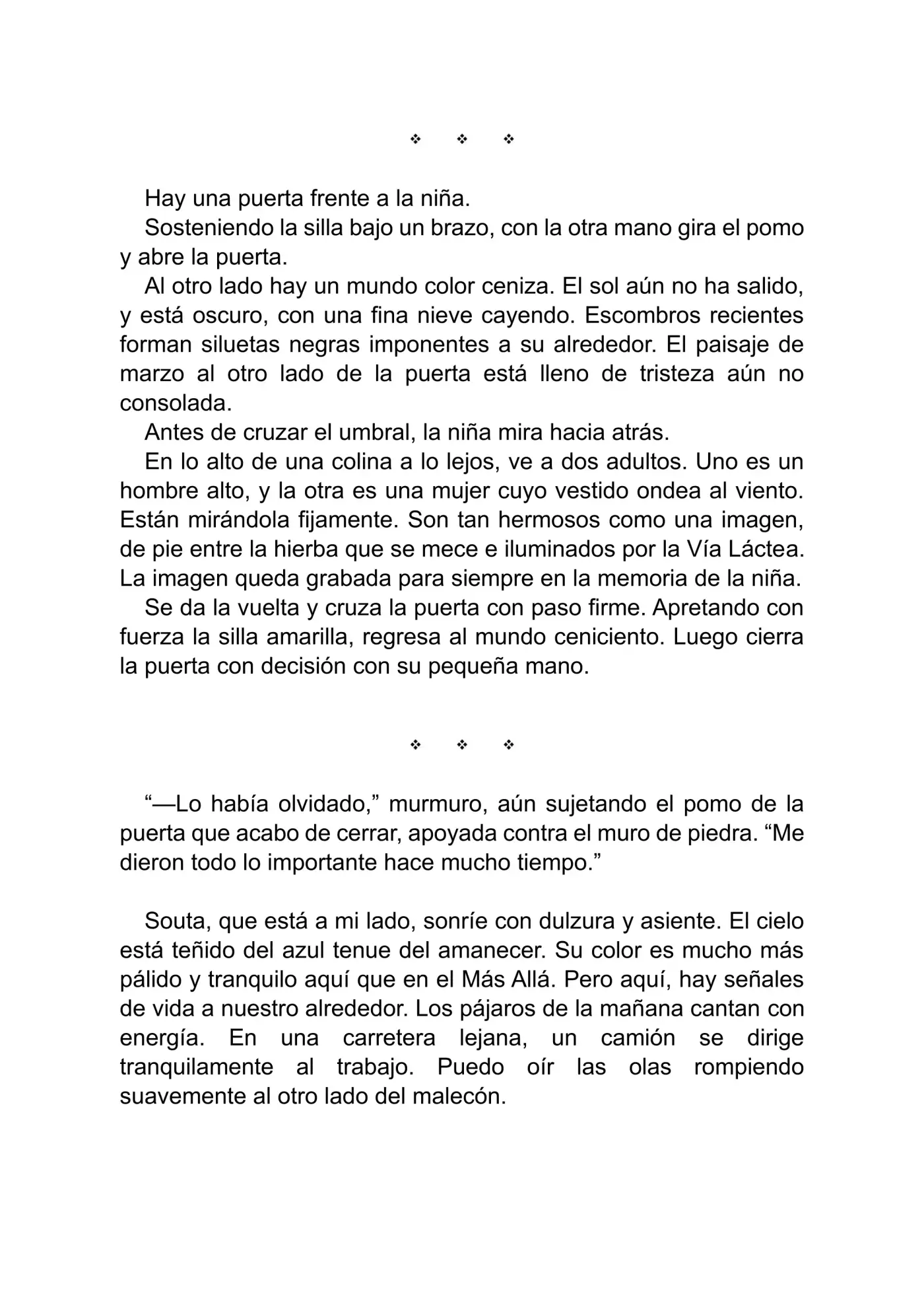 Suzume (Novela) - Capítulo 6.03 - Página 8 - LectorTMOo