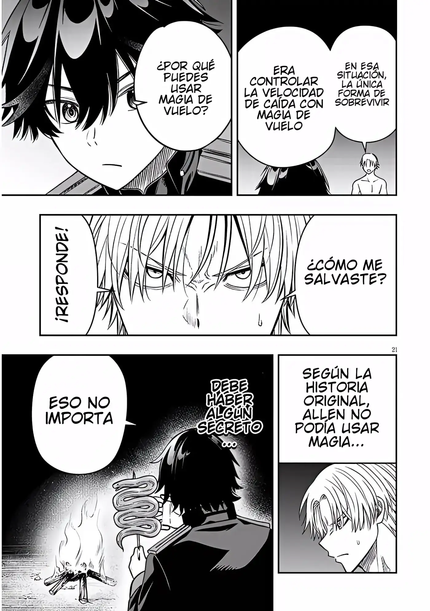 Taida na Akujoku Kizoku ni Tensei Shita Ore, Scenario wo Bukkowa Shitara Kikaku-gai no Maryoku de Saikyou ni Natta capítulo 22.2 página 8