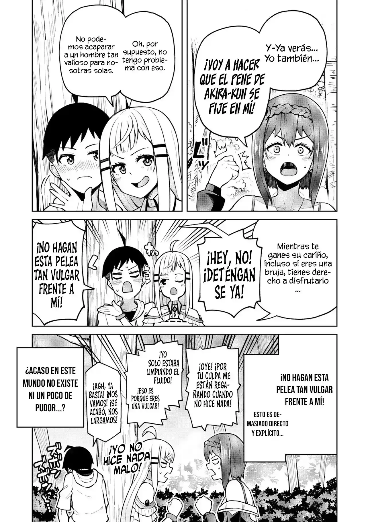 Teisou Gyakuten Isekai de Sukebe na Bijo tachi ni Kakomare nagara Boukensha Seikatsu - Capítulo 12 - Página 7 - LectorTMOo