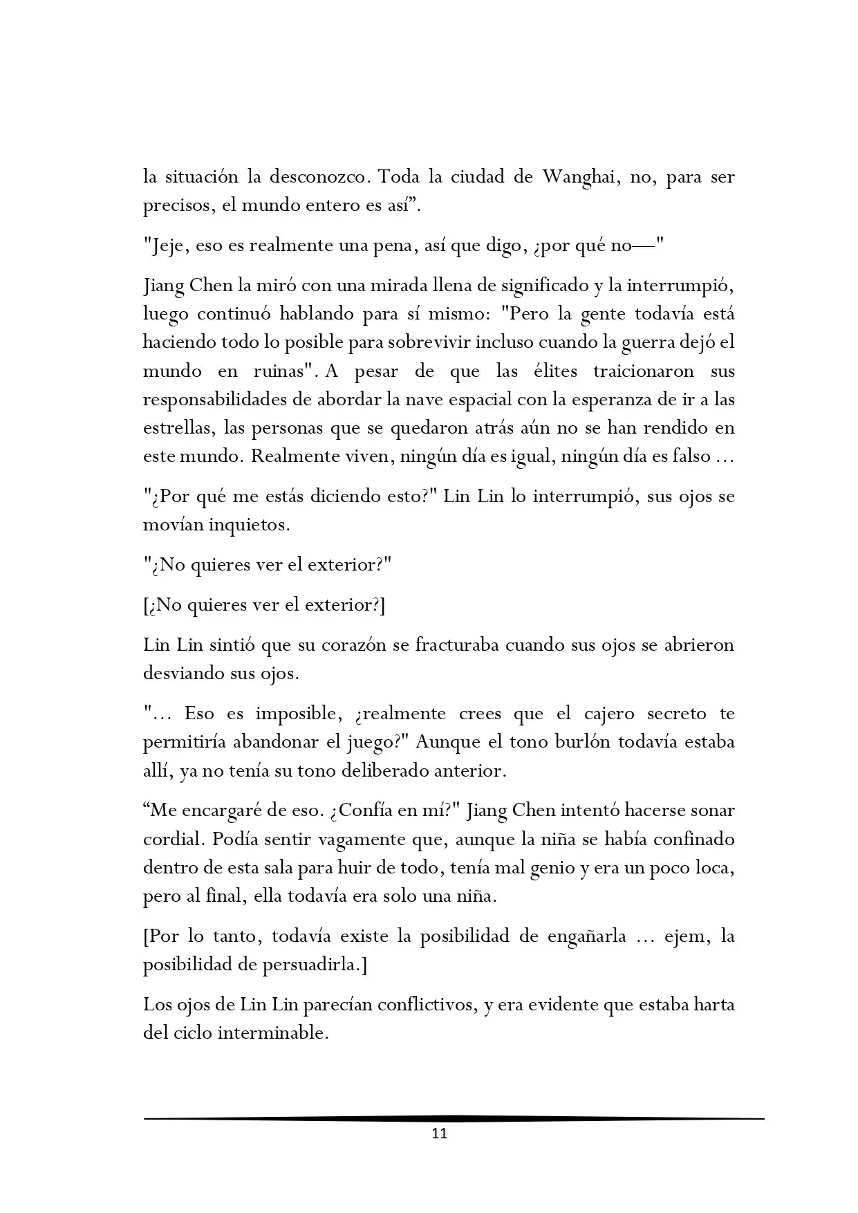 Tengo una Mansion en el mundo Post-apocaliptico (Novela) - Capítulo 100 - Página 11 - LectorTMOo
