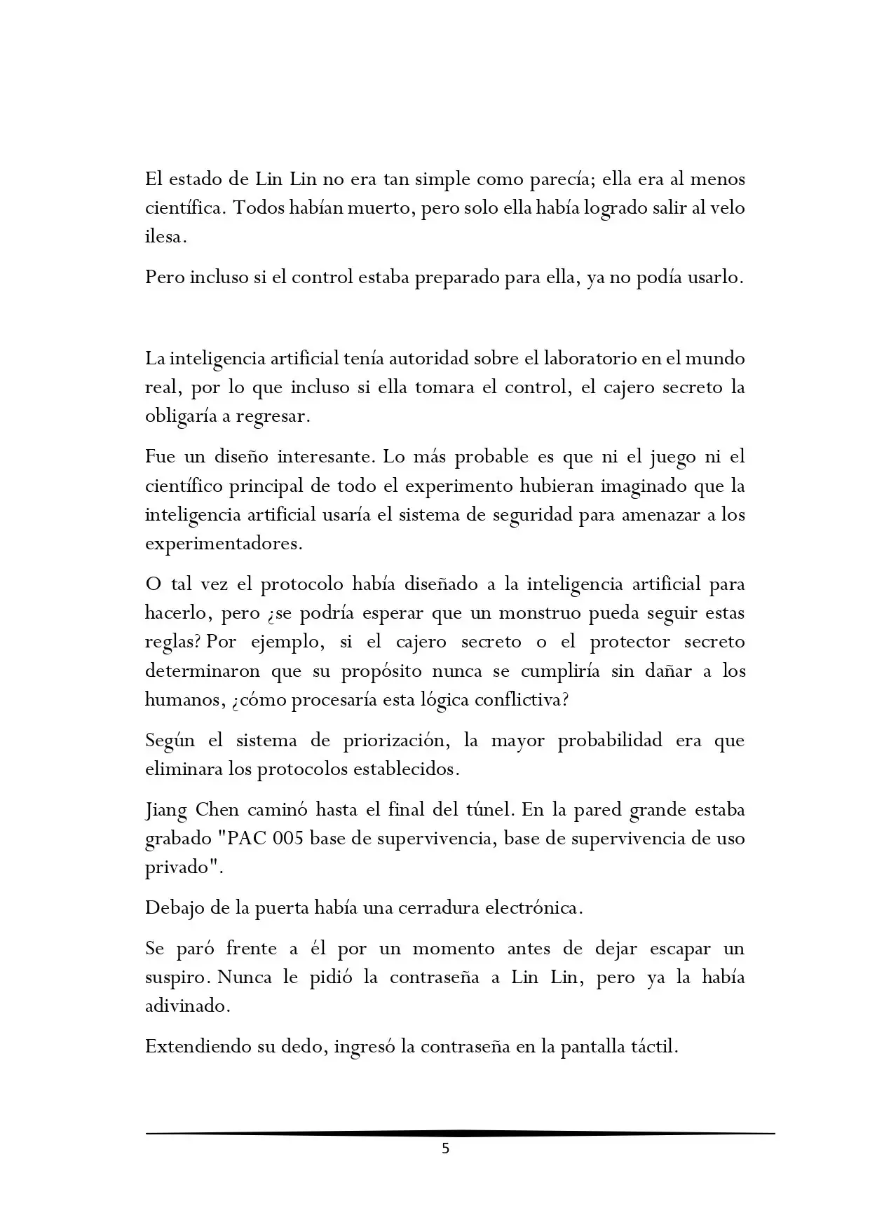 Tengo una Mansion en el mundo Post-apocaliptico (Novela) - Capítulo 101 - Página 5 - LectorTMOo