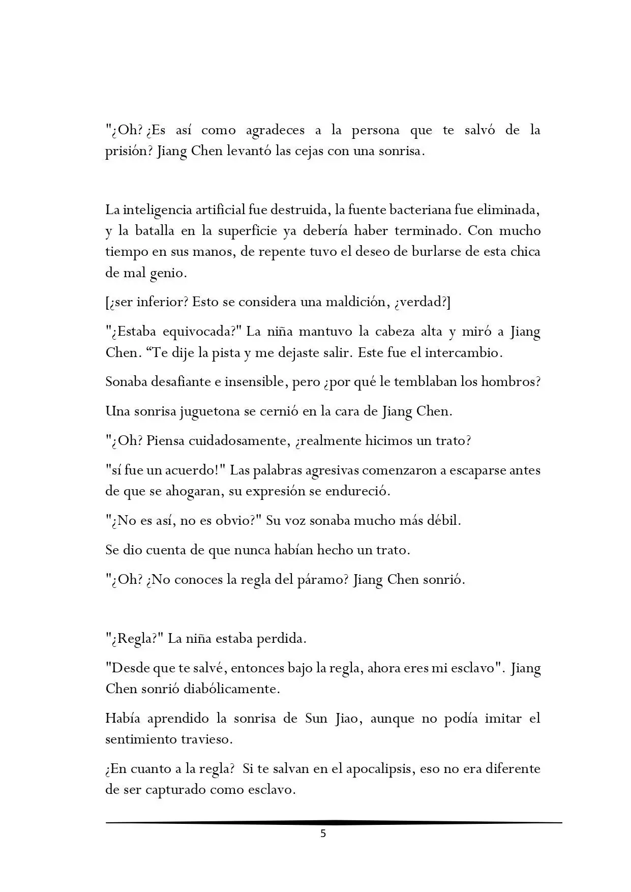 Tengo una Mansion en el mundo Post-apocaliptico (Novela) - Capítulo 103 - Página 5 - LectorTMOo