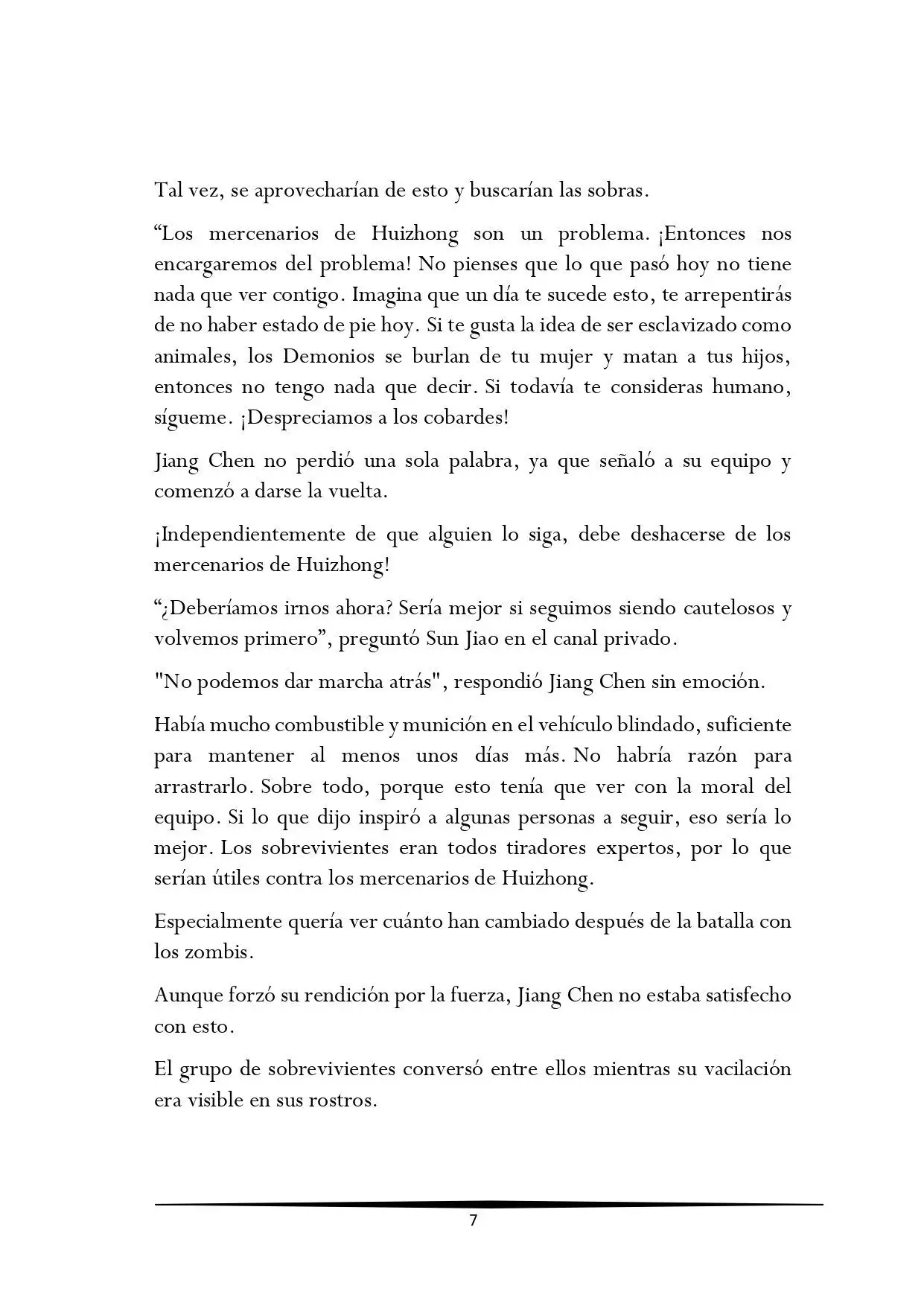 Tengo una Mansion en el mundo Post-apocaliptico (Novela) - Capítulo 106 - Página 7 - LectorTMOo