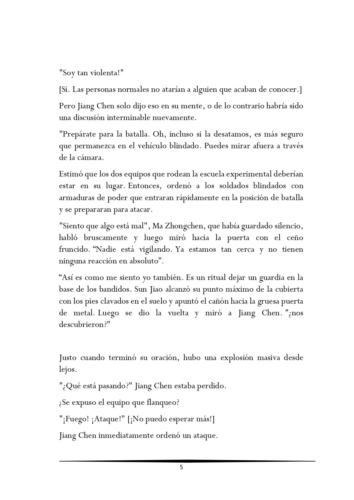 Tengo una Mansion en el mundo Post-apocaliptico (Novela) - Capítulo 107 - Página 5 - LectorTMOo