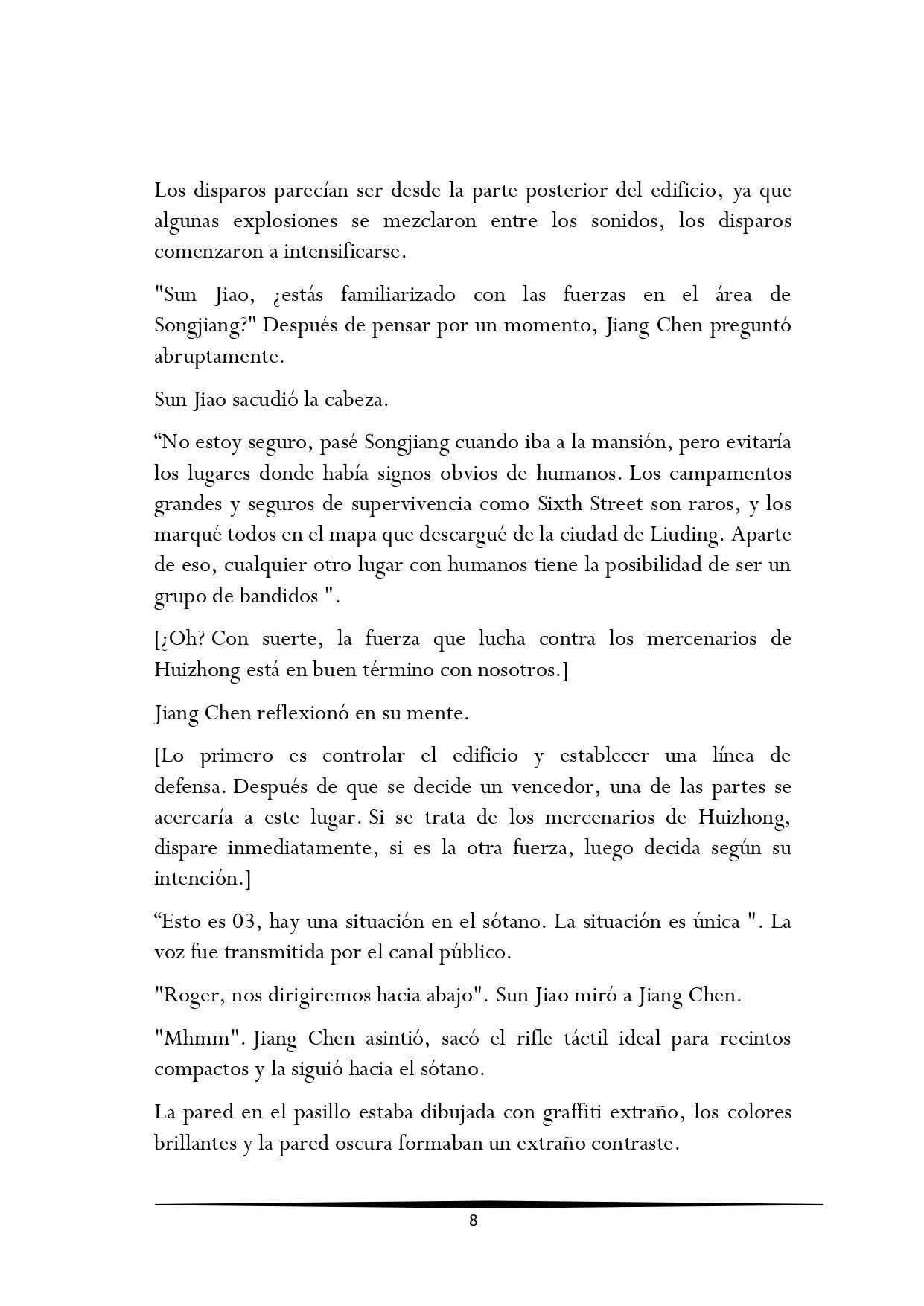 Tengo una Mansion en el mundo Post-apocaliptico (Novela) - Capítulo 107 - Página 8 - LectorTMOo