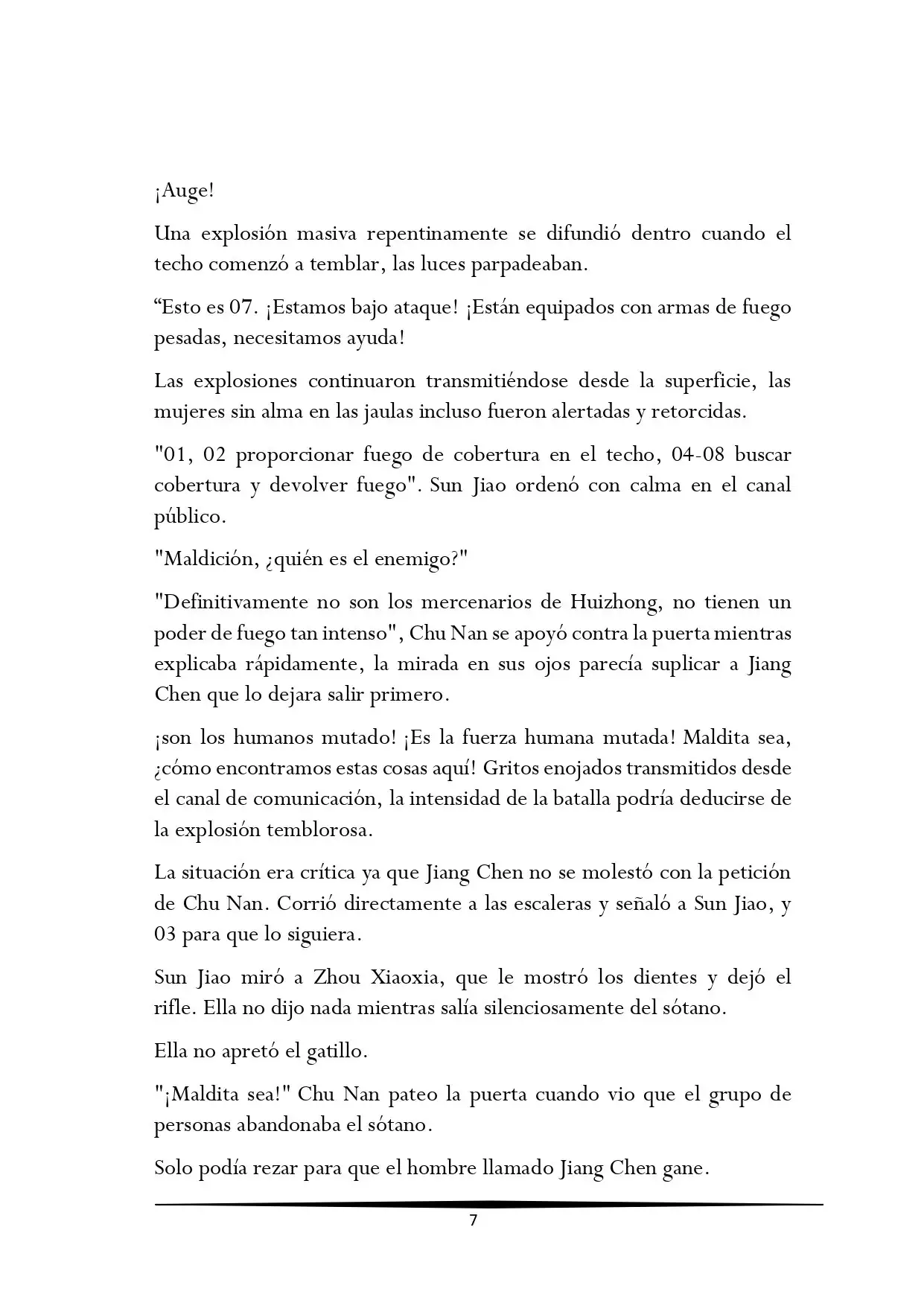 Tengo una Mansion en el mundo Post-apocaliptico (Novela) - Capítulo 108 - Página 7 - LectorTMOo