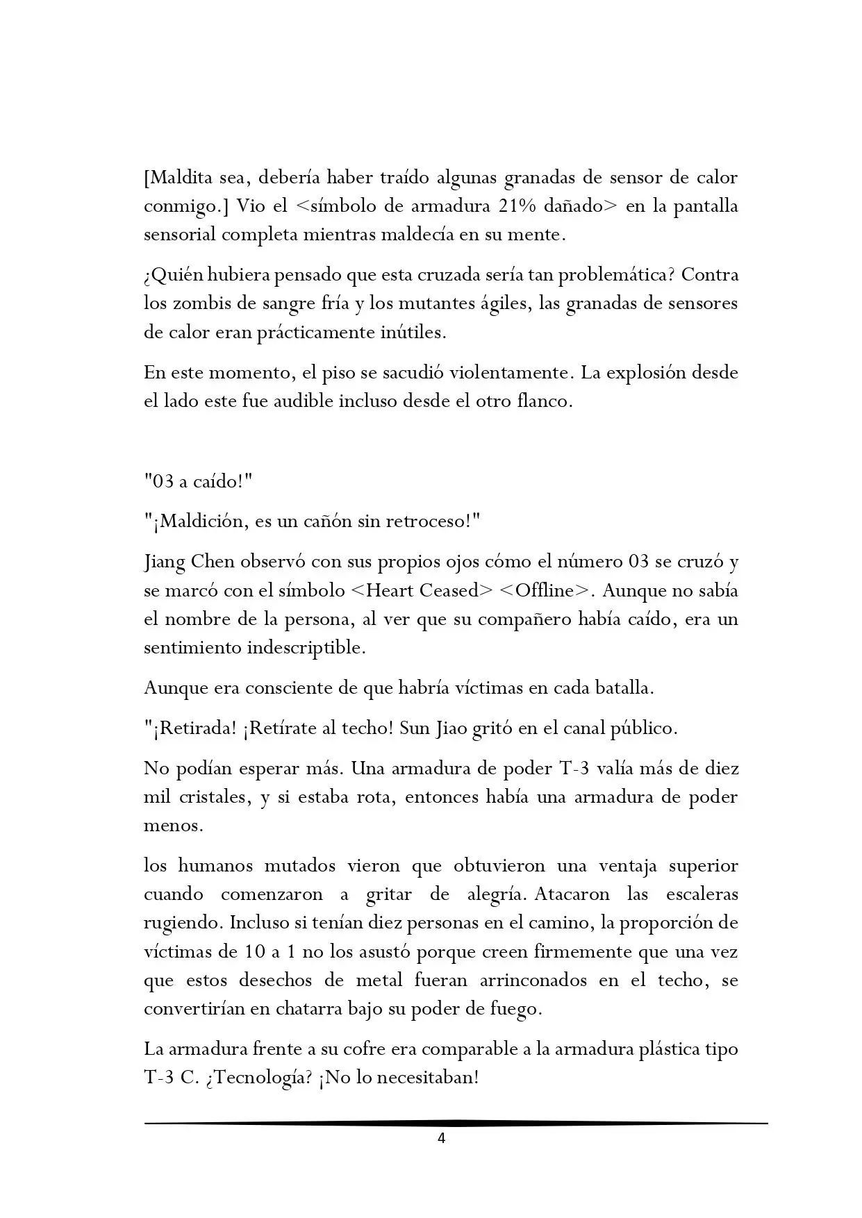 Tengo una Mansion en el mundo Post-apocaliptico (Novela) - Capítulo 110 - Página 4 - LectorTMOo