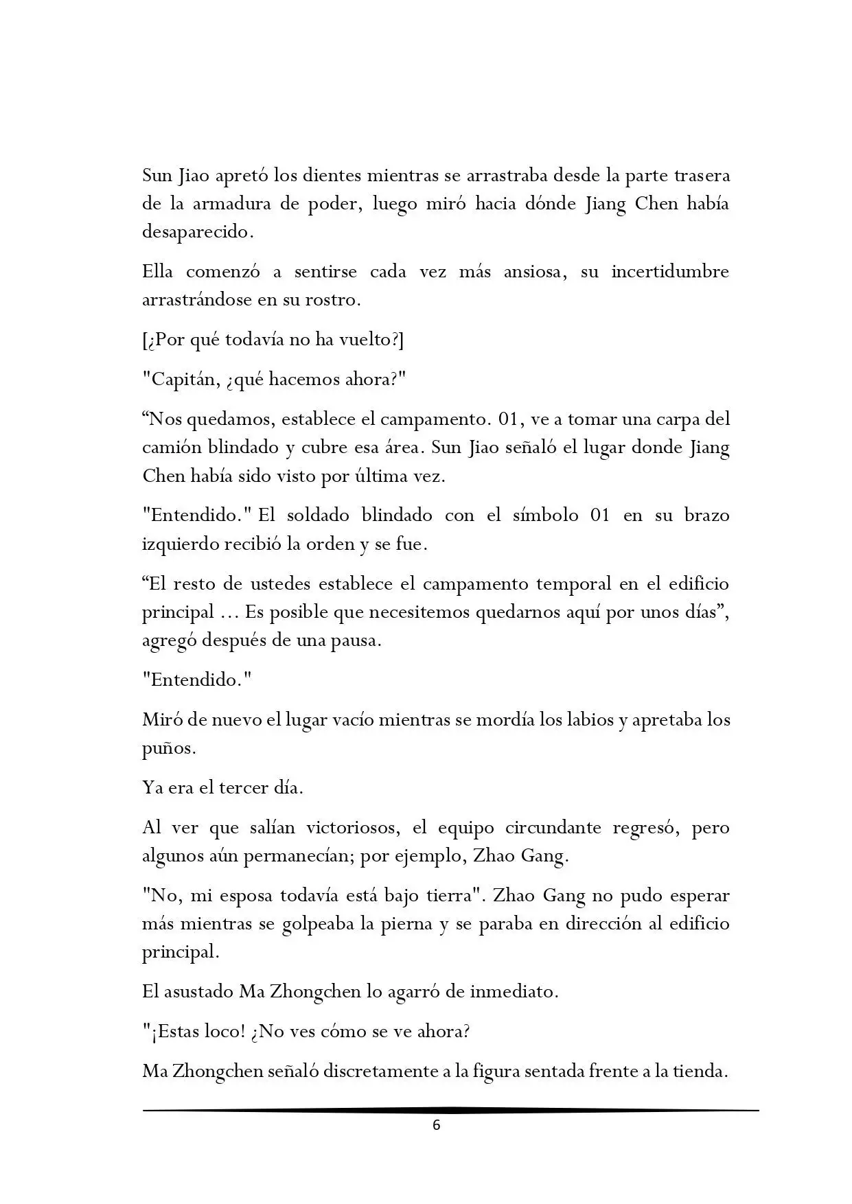 Tengo una Mansion en el mundo Post-apocaliptico (Novela) - Capítulo 112 - Página 6 - LectorTMOo