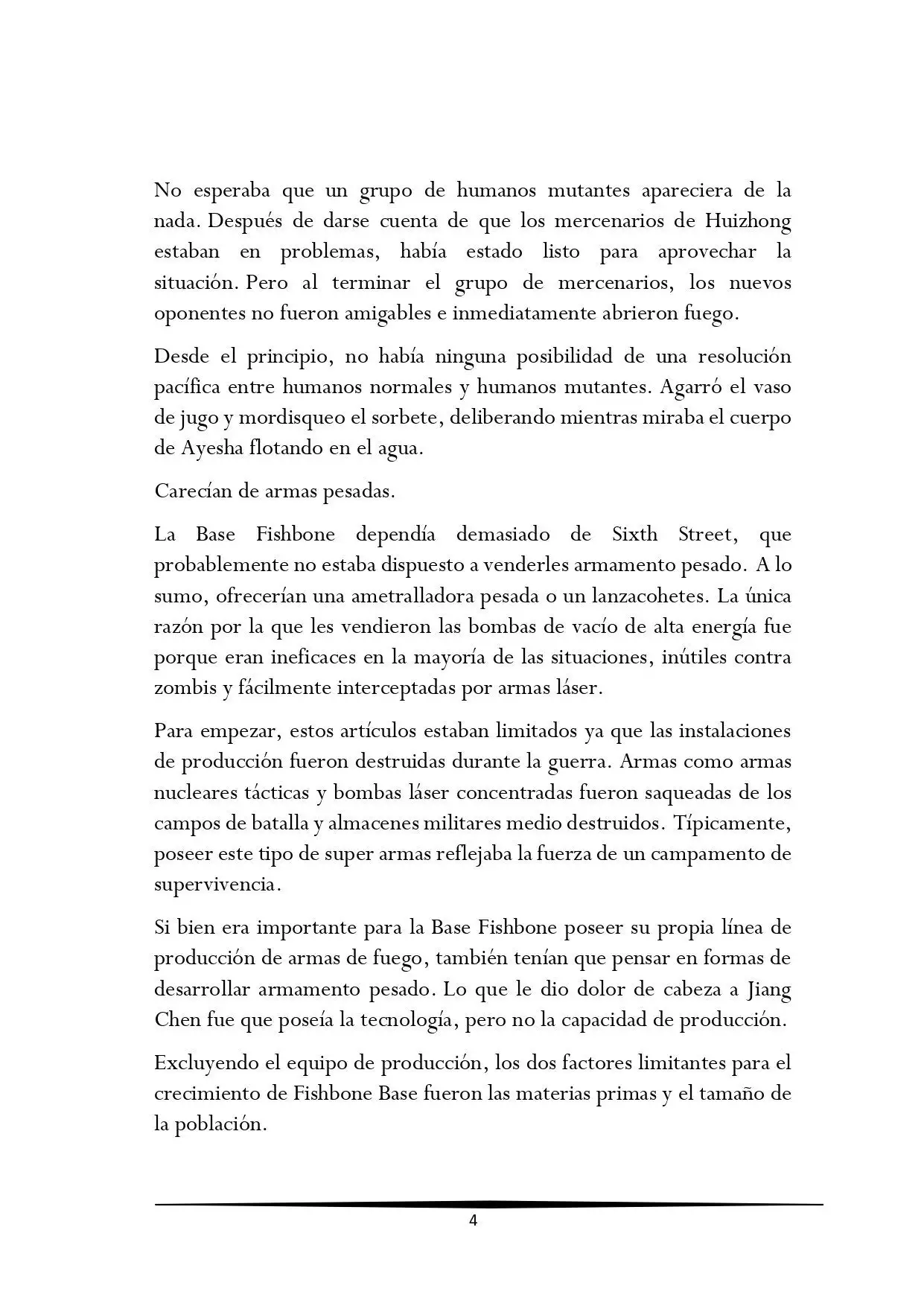 Tengo una Mansion en el mundo Post-apocaliptico (Novela) - Capítulo 113 - Página 4 - LectorTMOo