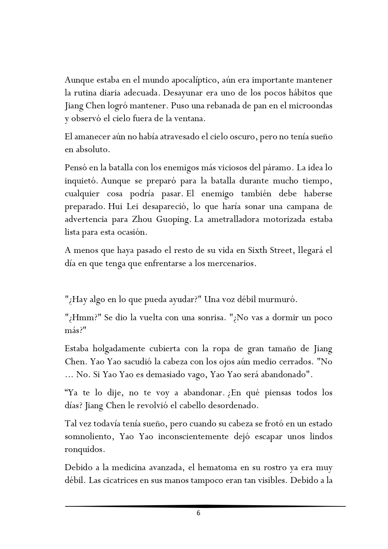 Tengo una Mansion en el mundo Post-apocaliptico (Novela) - Capítulo 12 - Página 6 - LectorTMOo