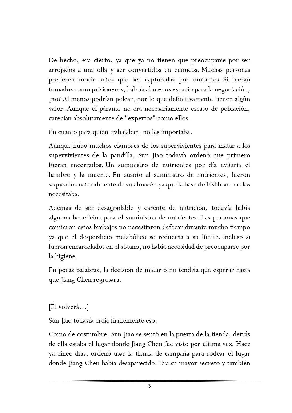 Tengo una Mansion en el mundo Post-apocaliptico (Novela) - Capítulo 125 - Página 3 - LectorTMOo