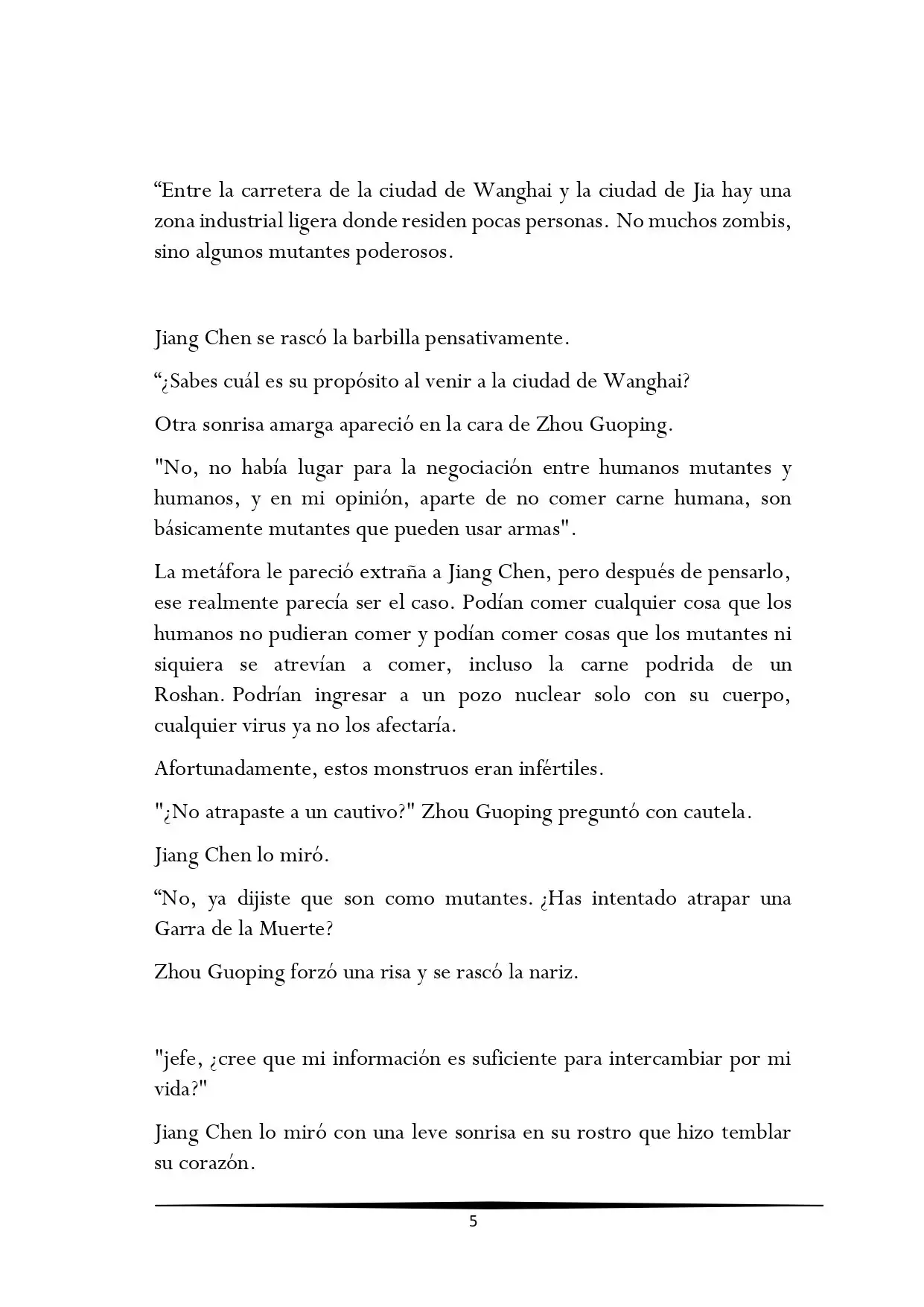 Tengo una Mansion en el mundo Post-apocaliptico (Novela) - Capítulo 126 - Página 5 - LectorTMOo